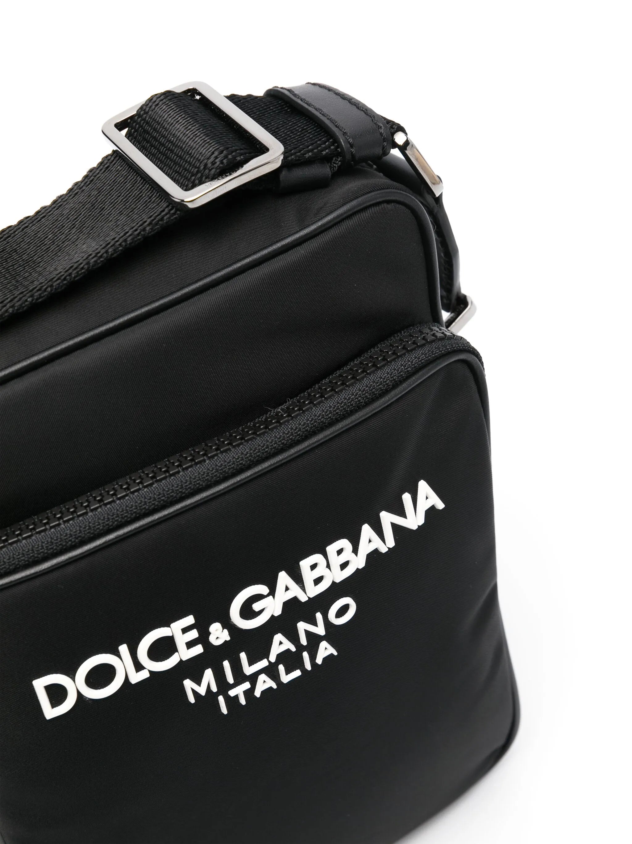 Shoulder bag with logo