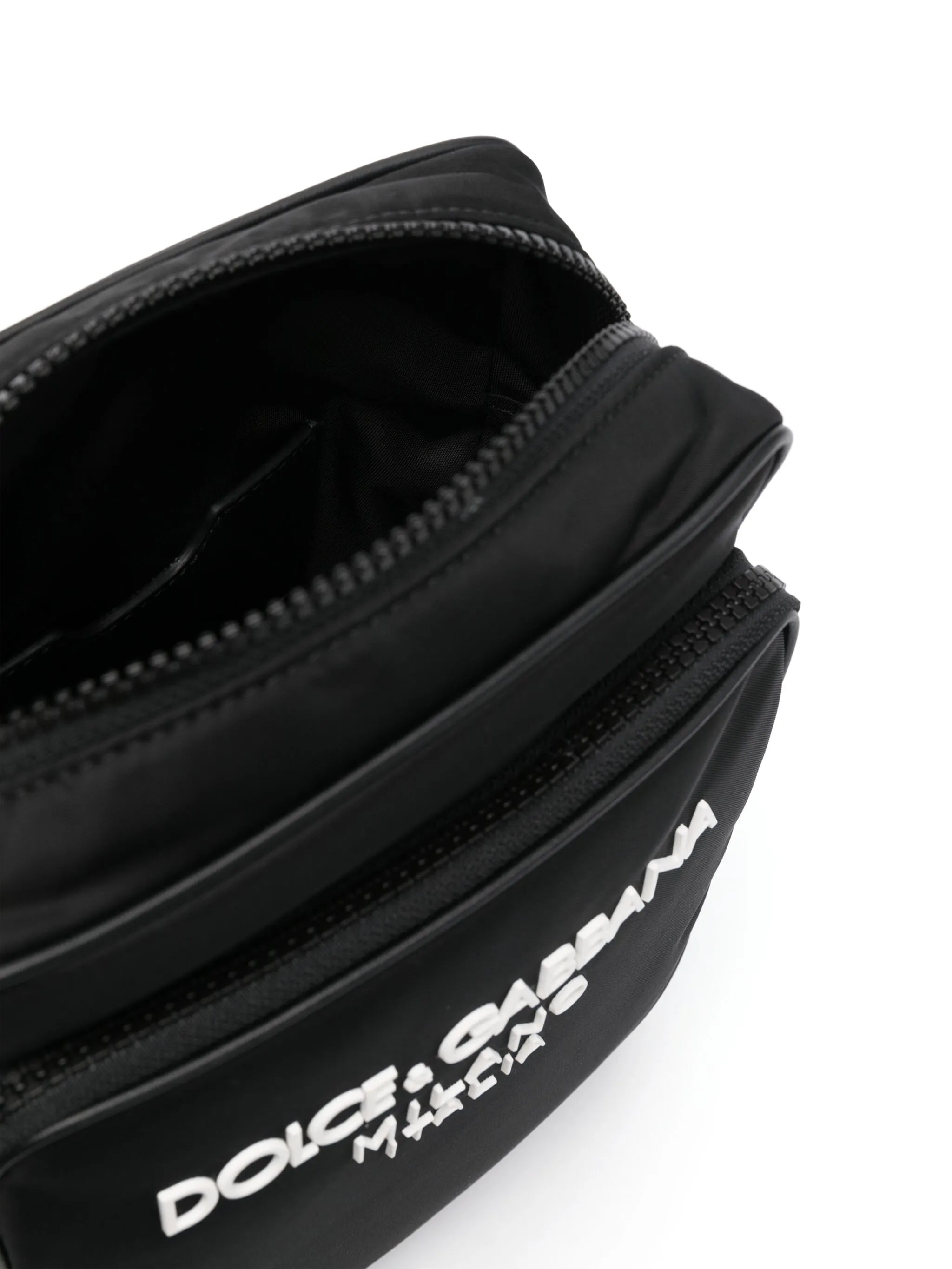 Shoulder bag with logo