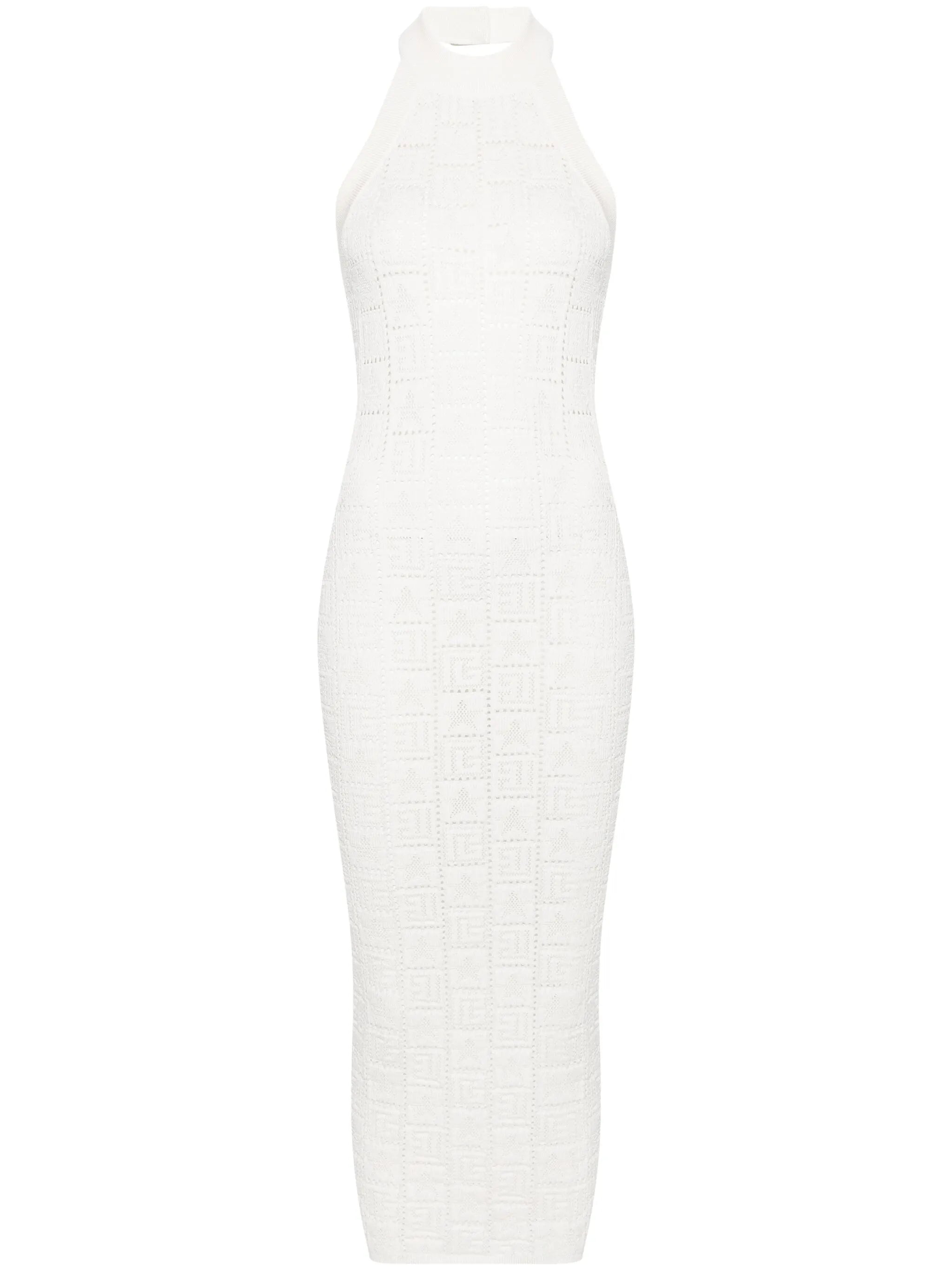 Crocheted Midi Dress