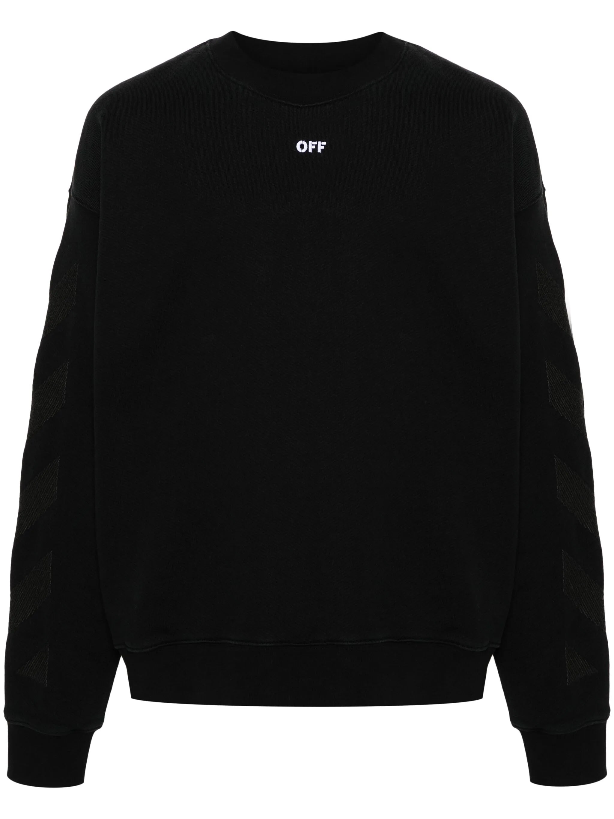 Sweatshirt mit diagonalen Streifen