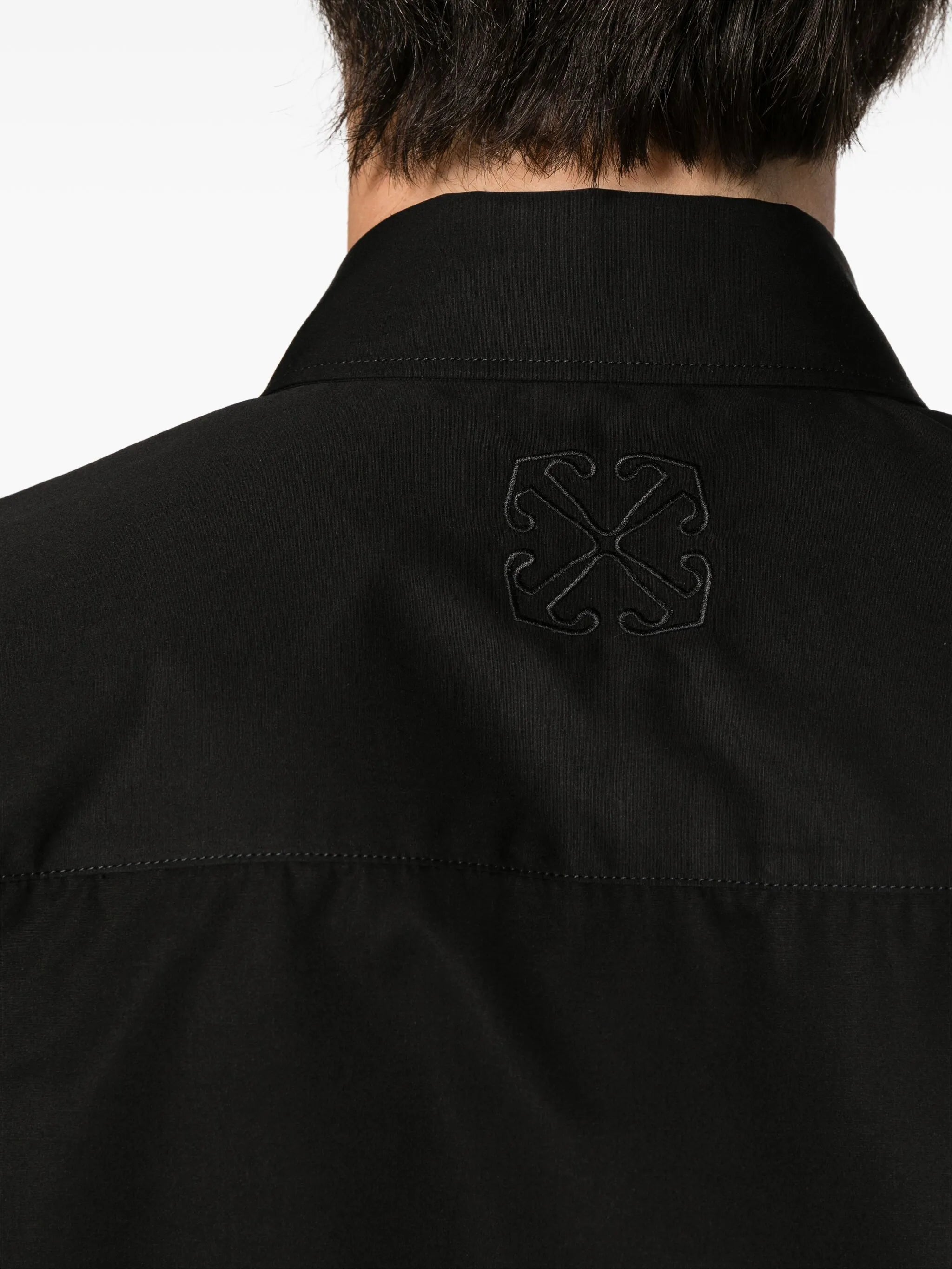 Hemd mit Logo-Stickerei