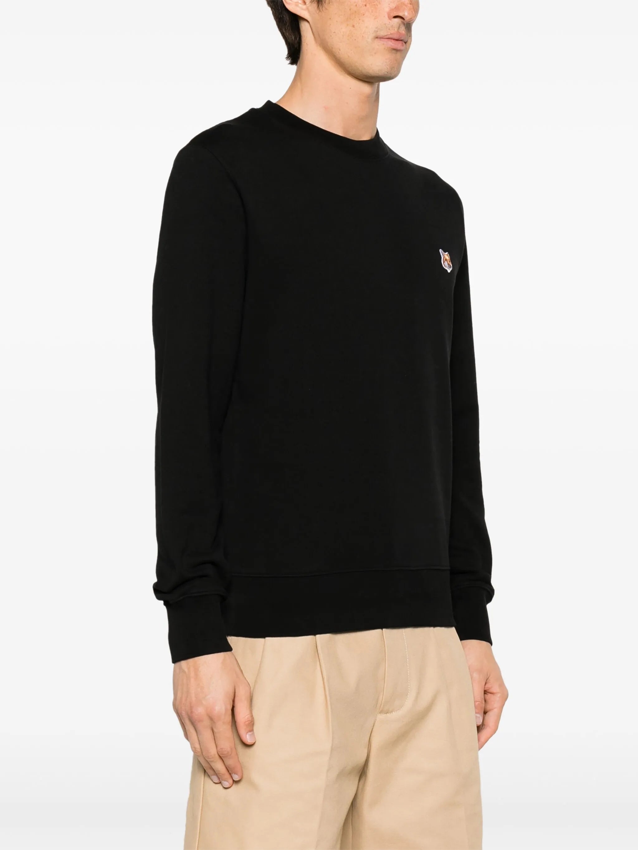 Sweatshirt mit Fuchs-Patch