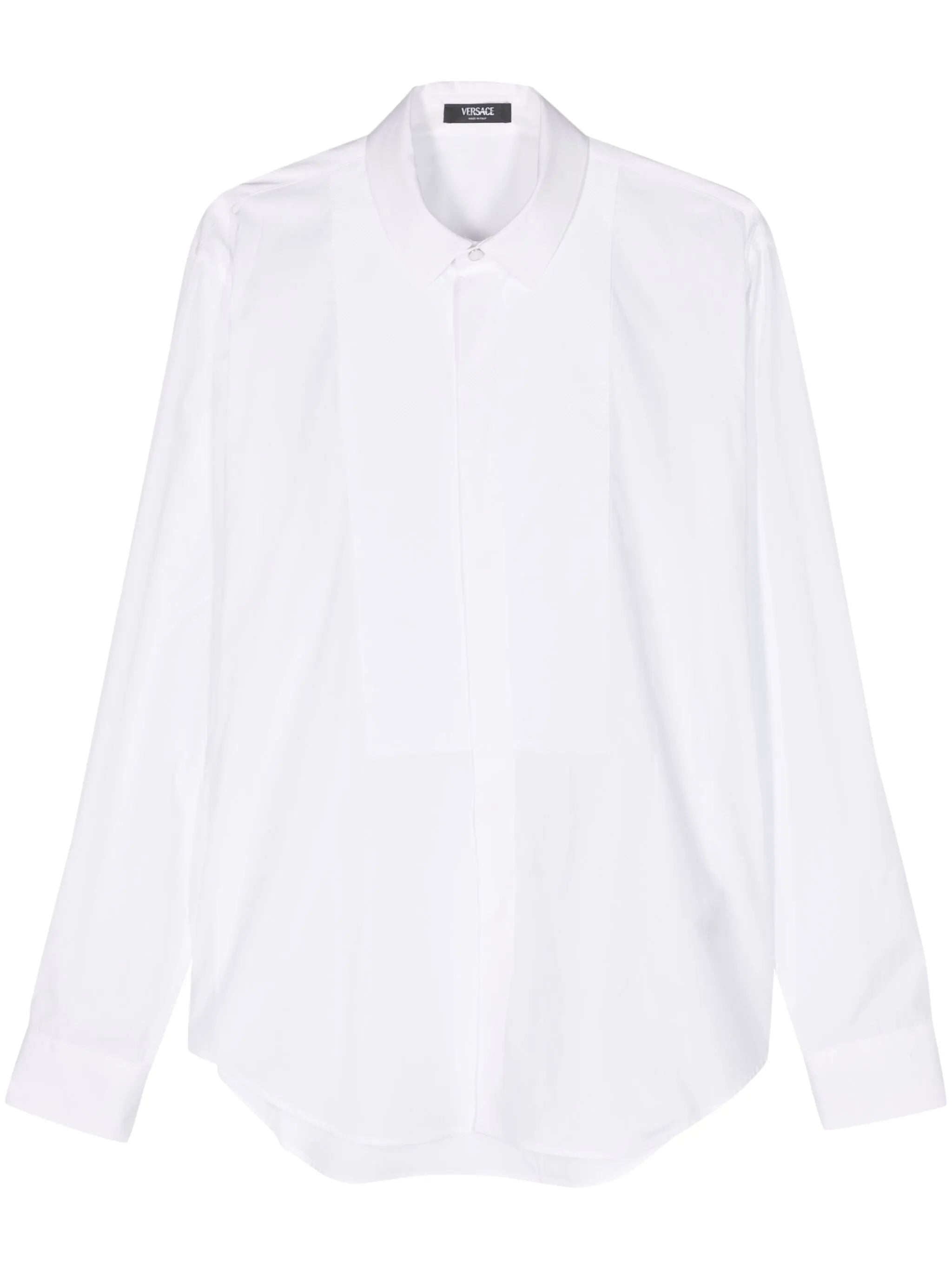 Shirt with contrast inserts