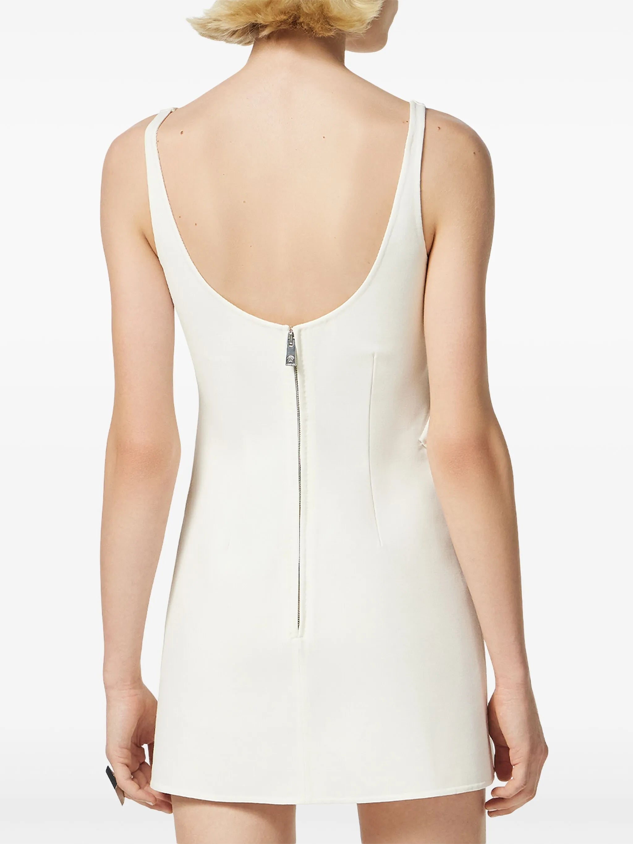Minikleid mit rundem Ausschnitt
