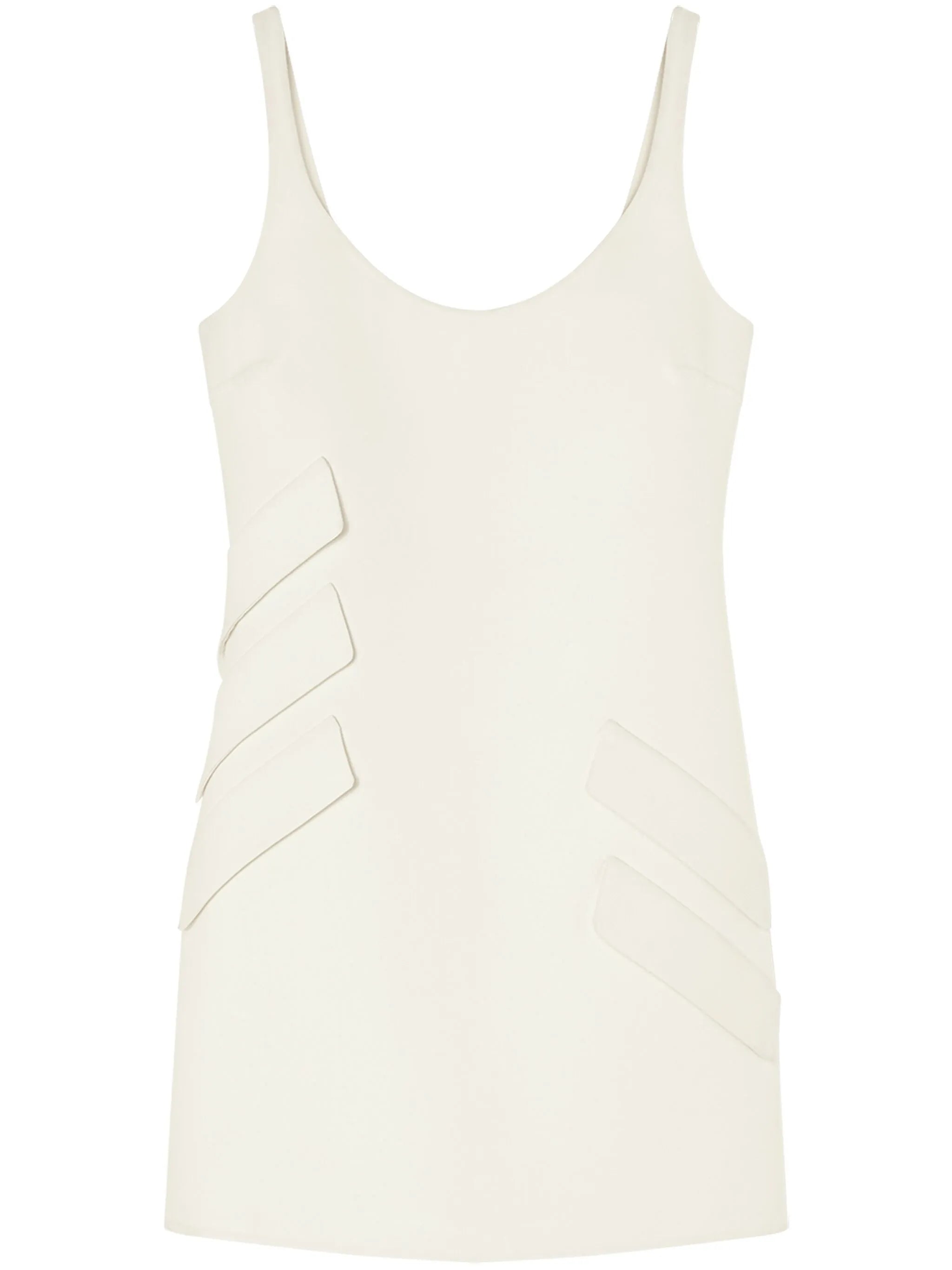 Minikleid mit rundem Ausschnitt