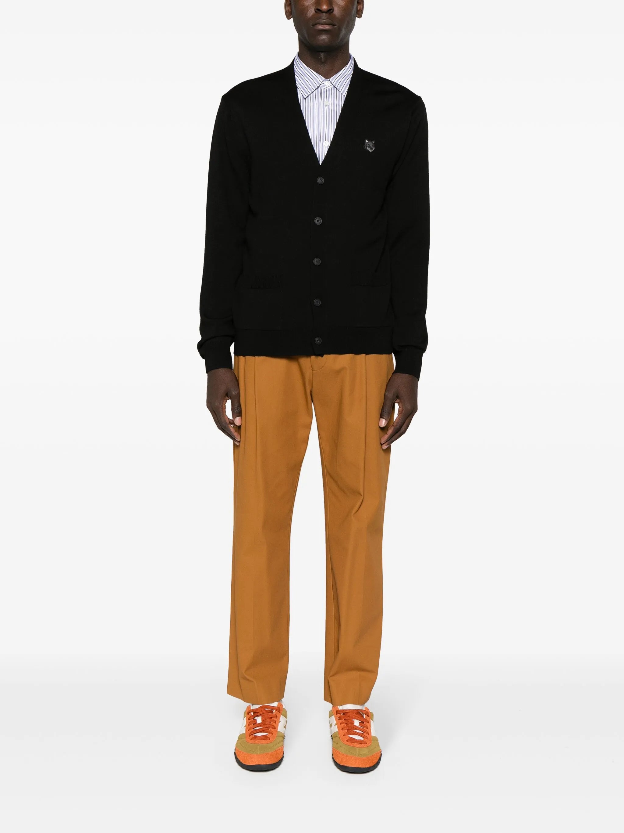 Chillax Fox Wollcardigan