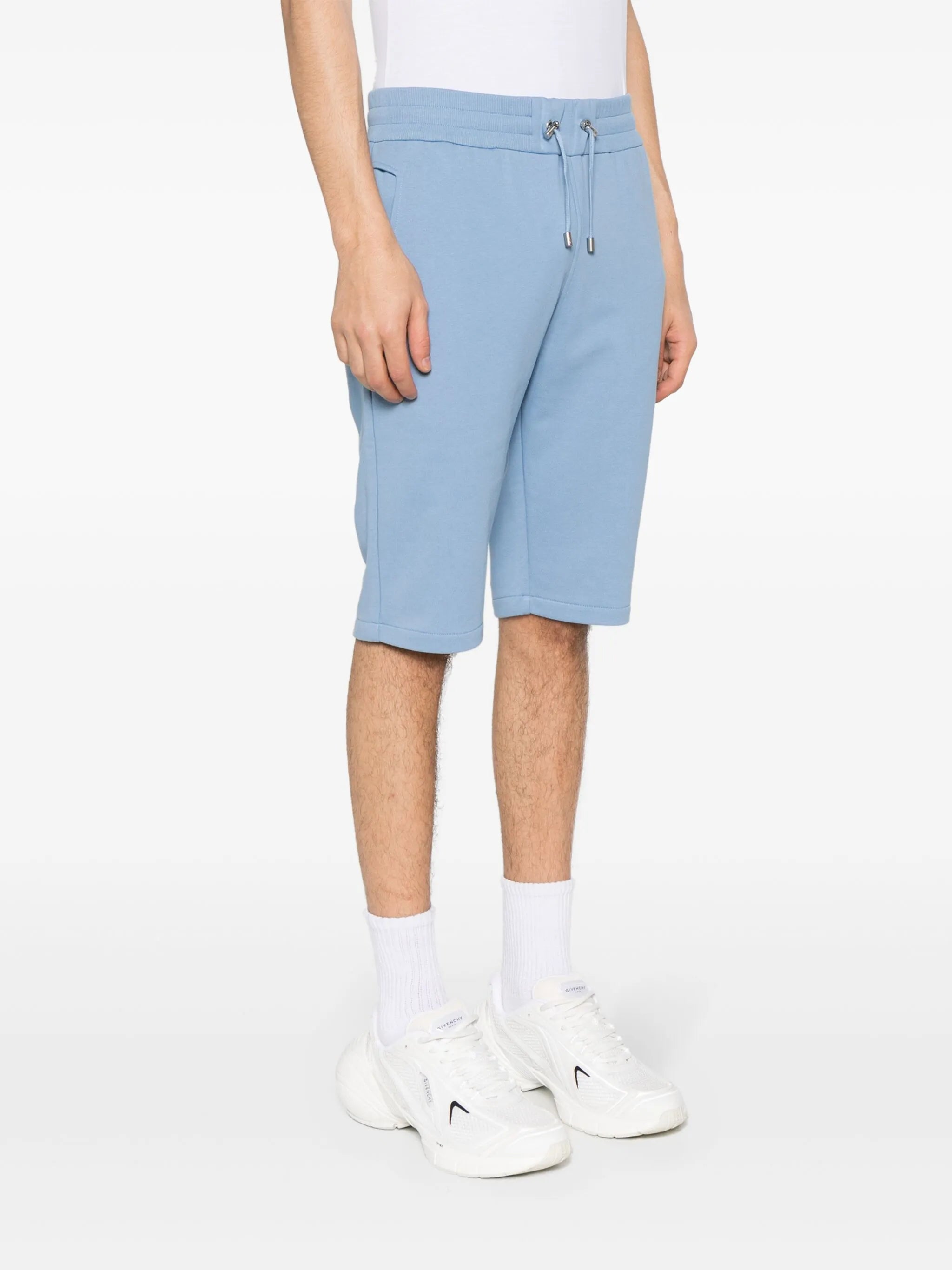 Shorts mit beflocktem Logo