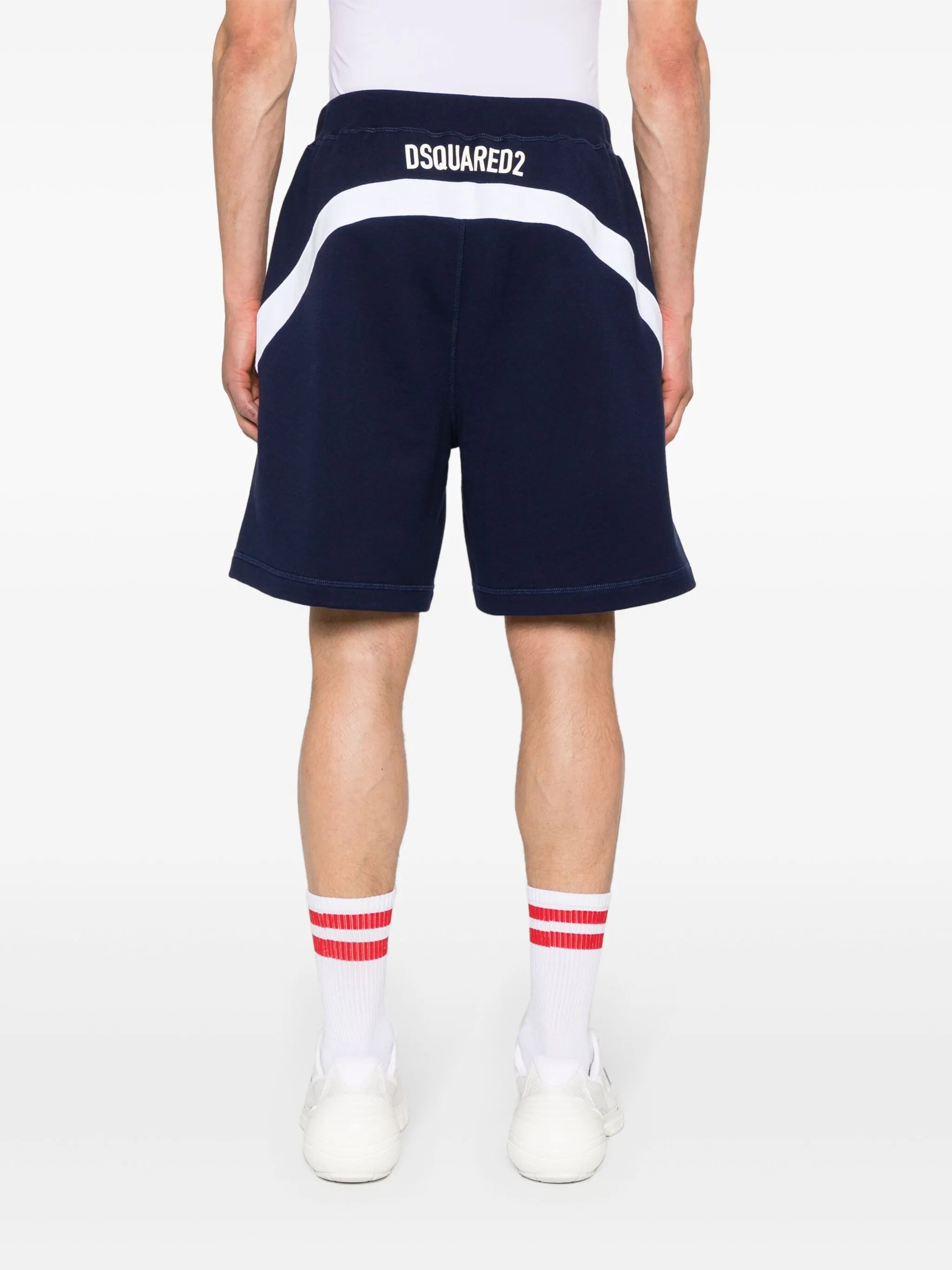 Jersey shorts with contrast details