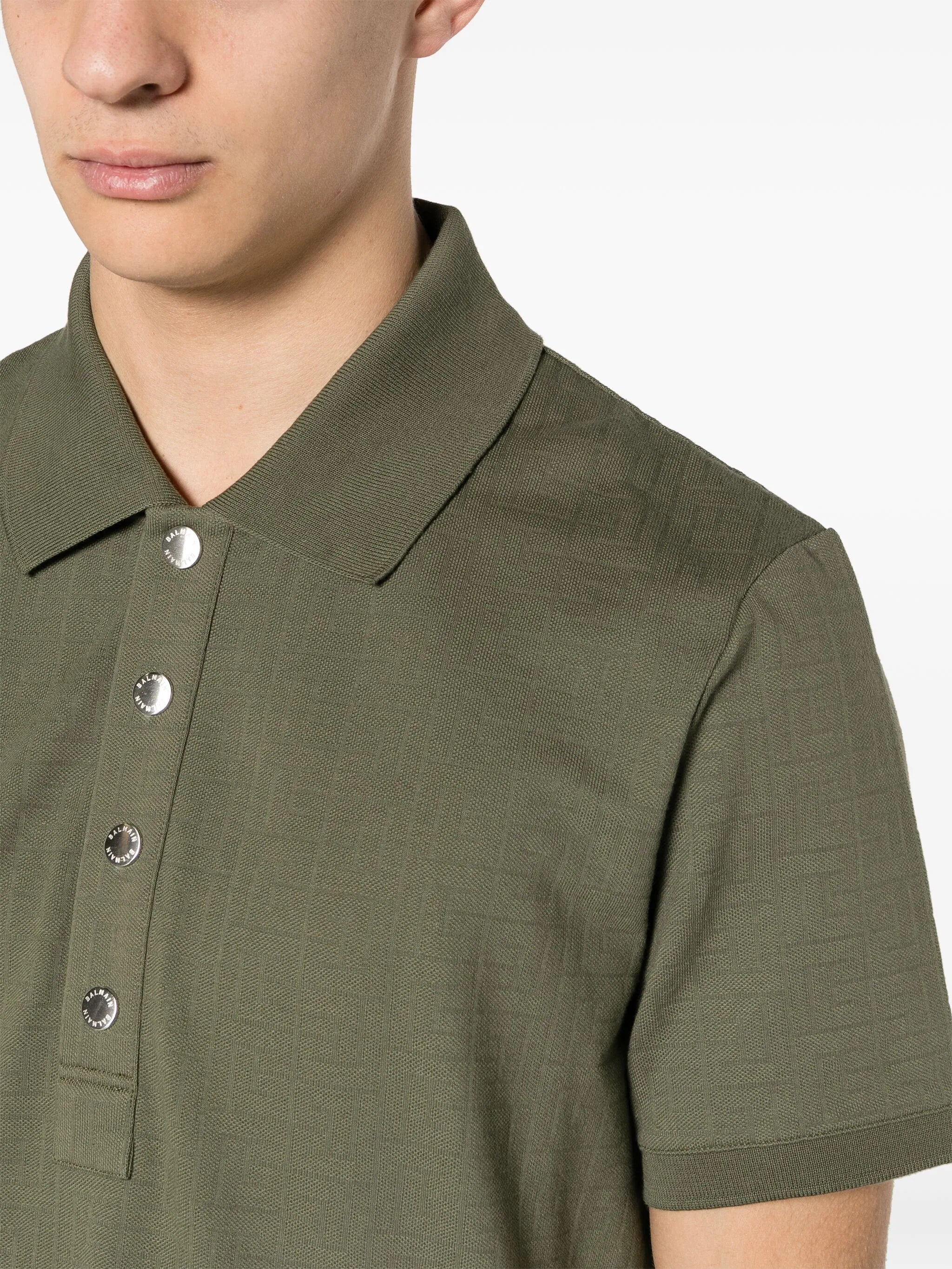 Poloshirt aus Jacquard