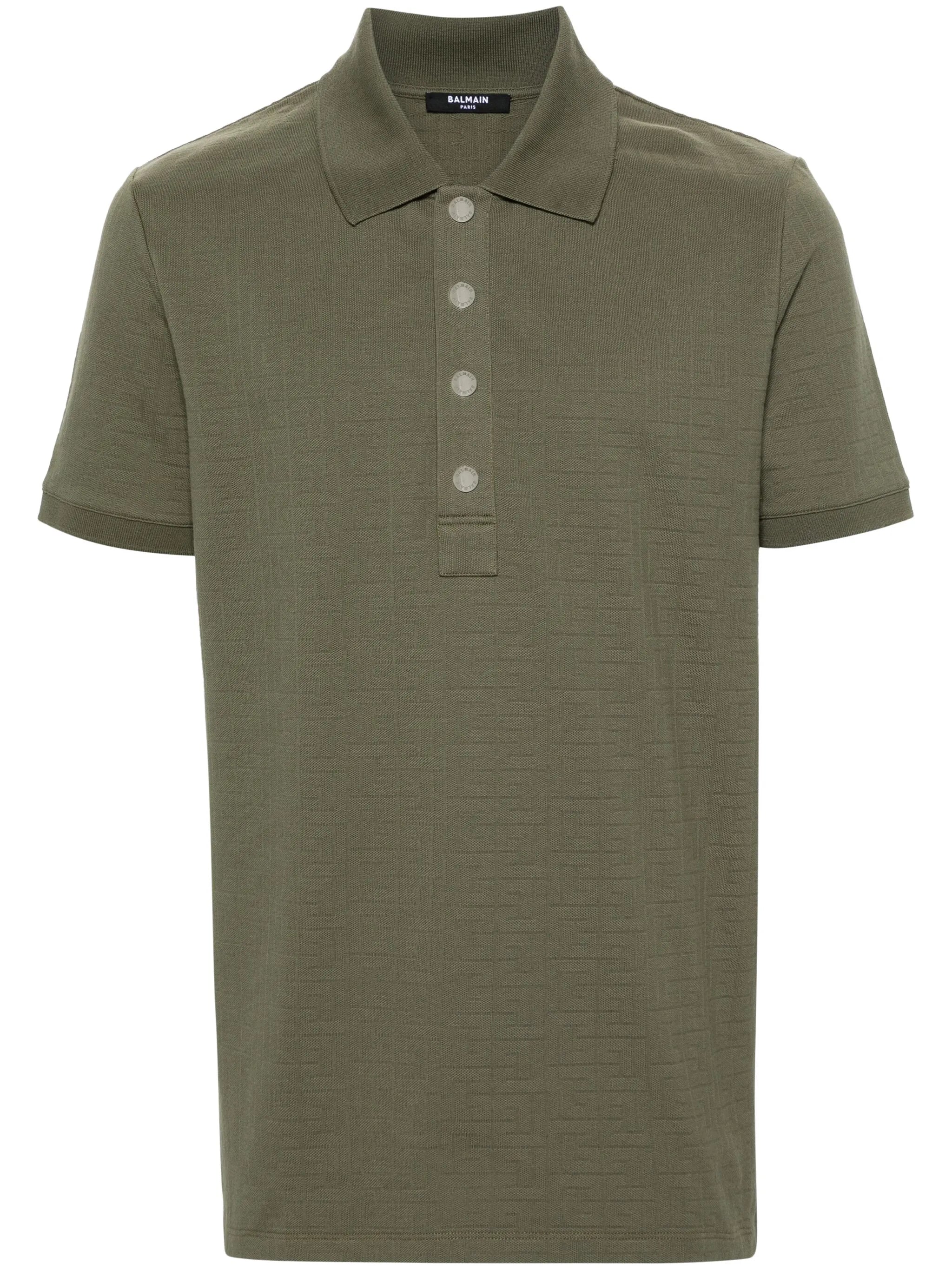 Poloshirt aus Jacquard