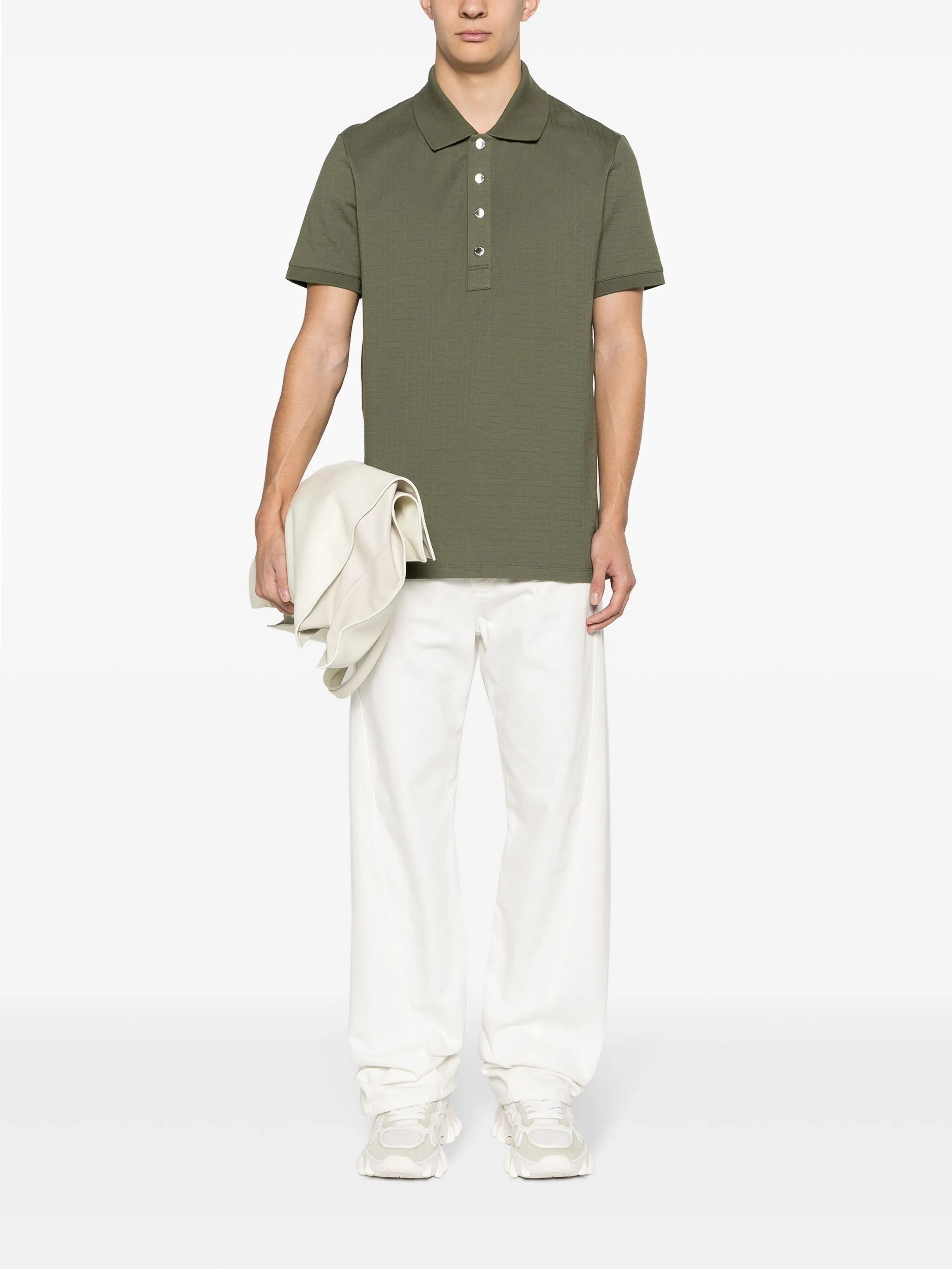 Poloshirt aus Jacquard