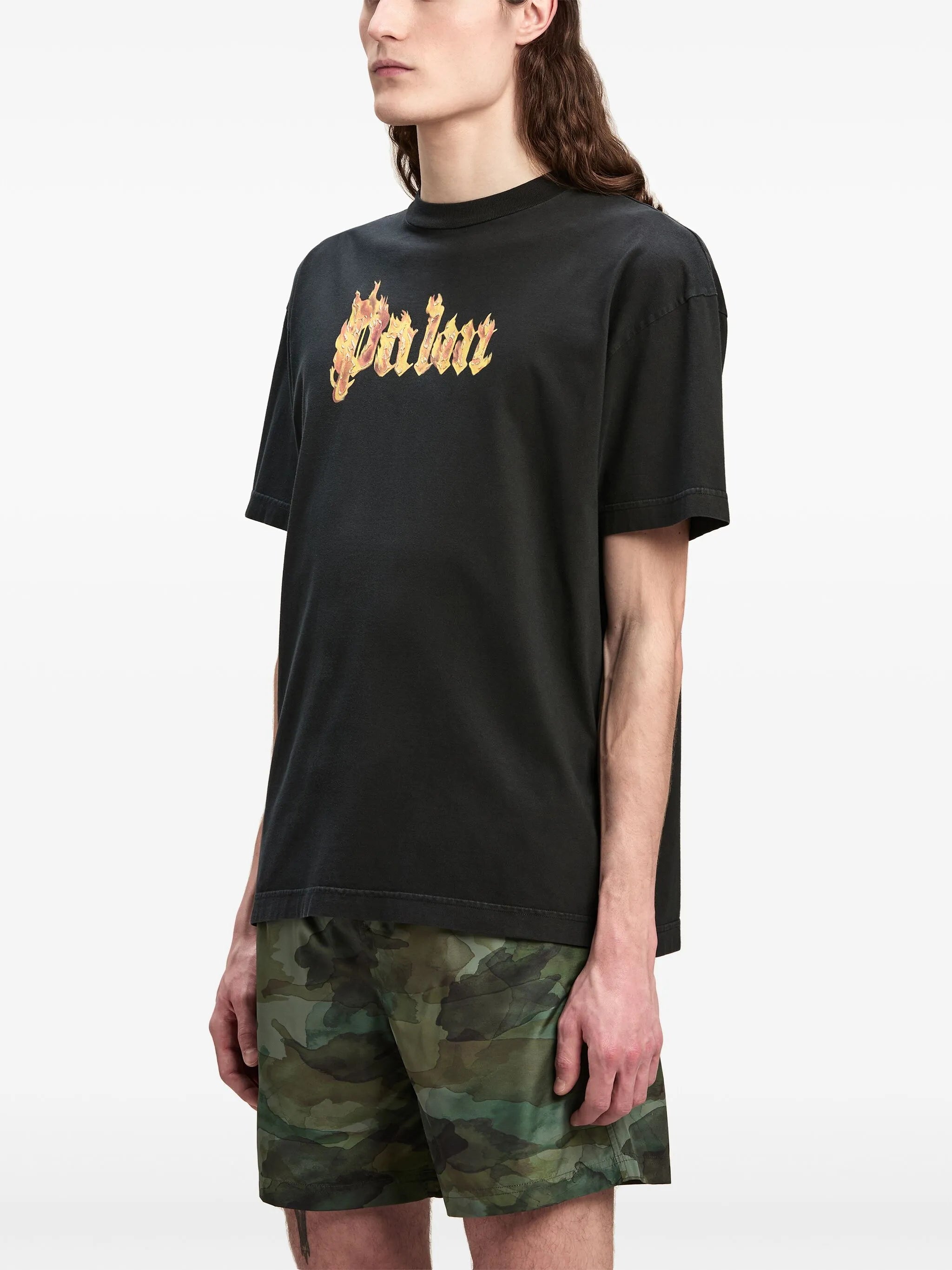 T-Shirt mit Logo-Print