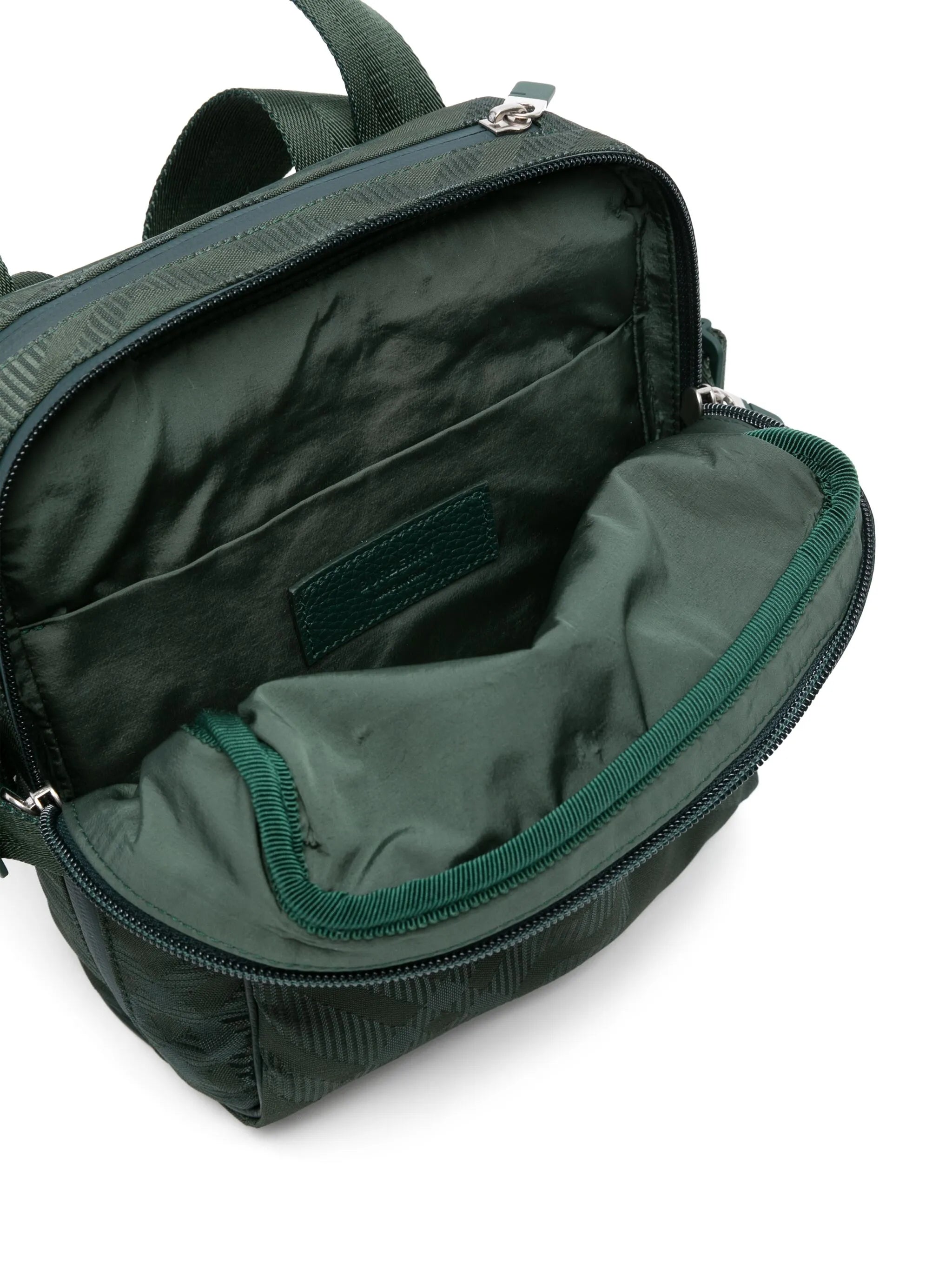 Schultertasche aus Vintage Check-Jacquard