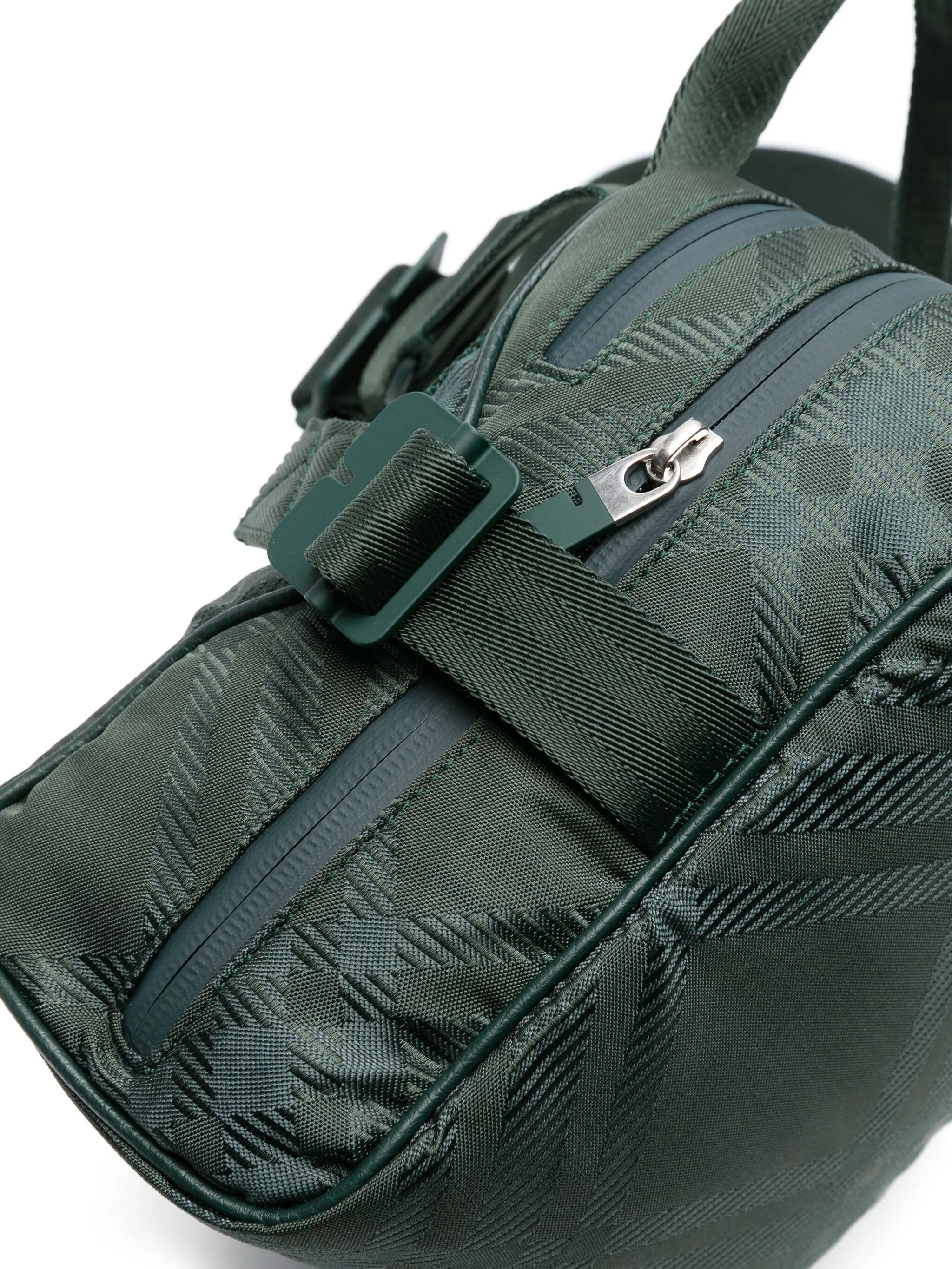 Schultertasche aus Vintage Check-Jacquard