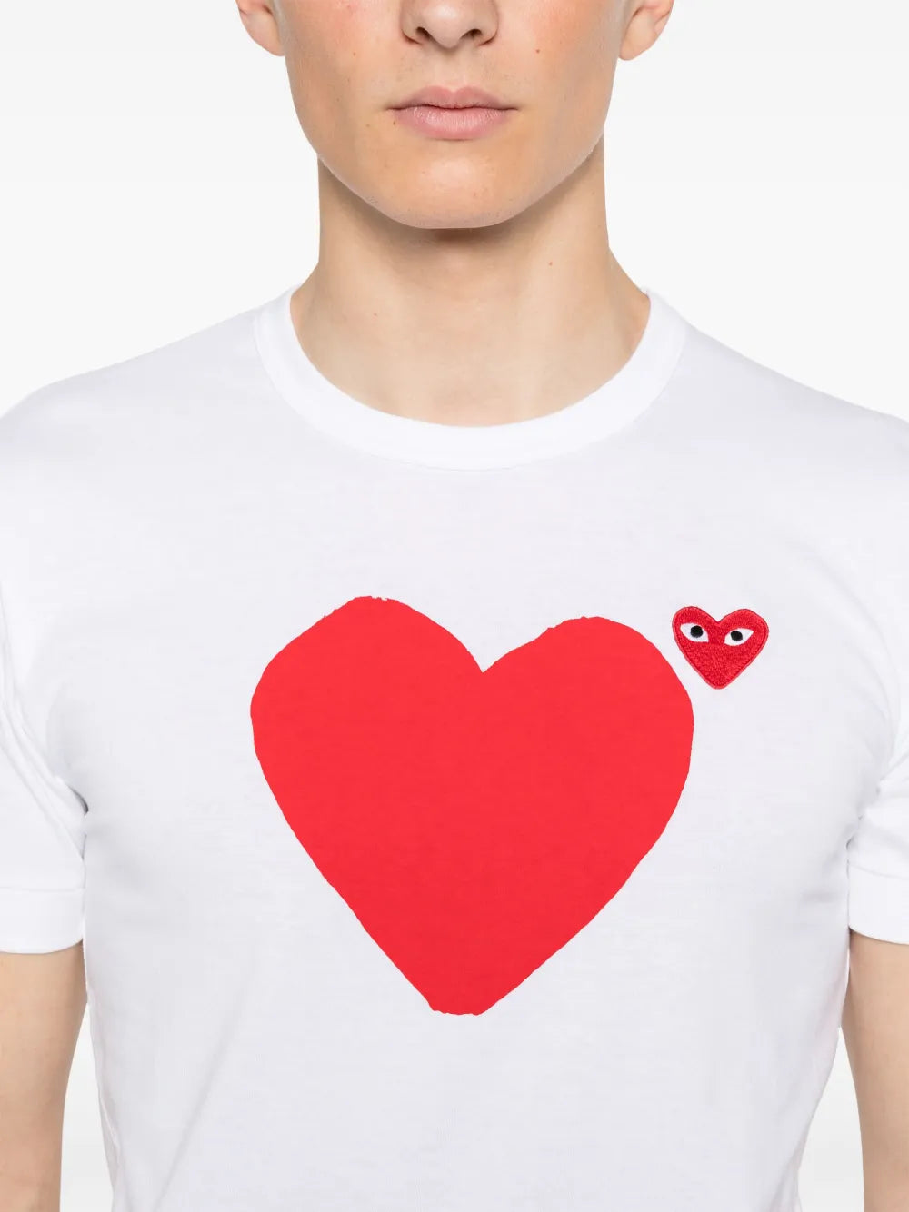T-Shirt mit Herz-Print