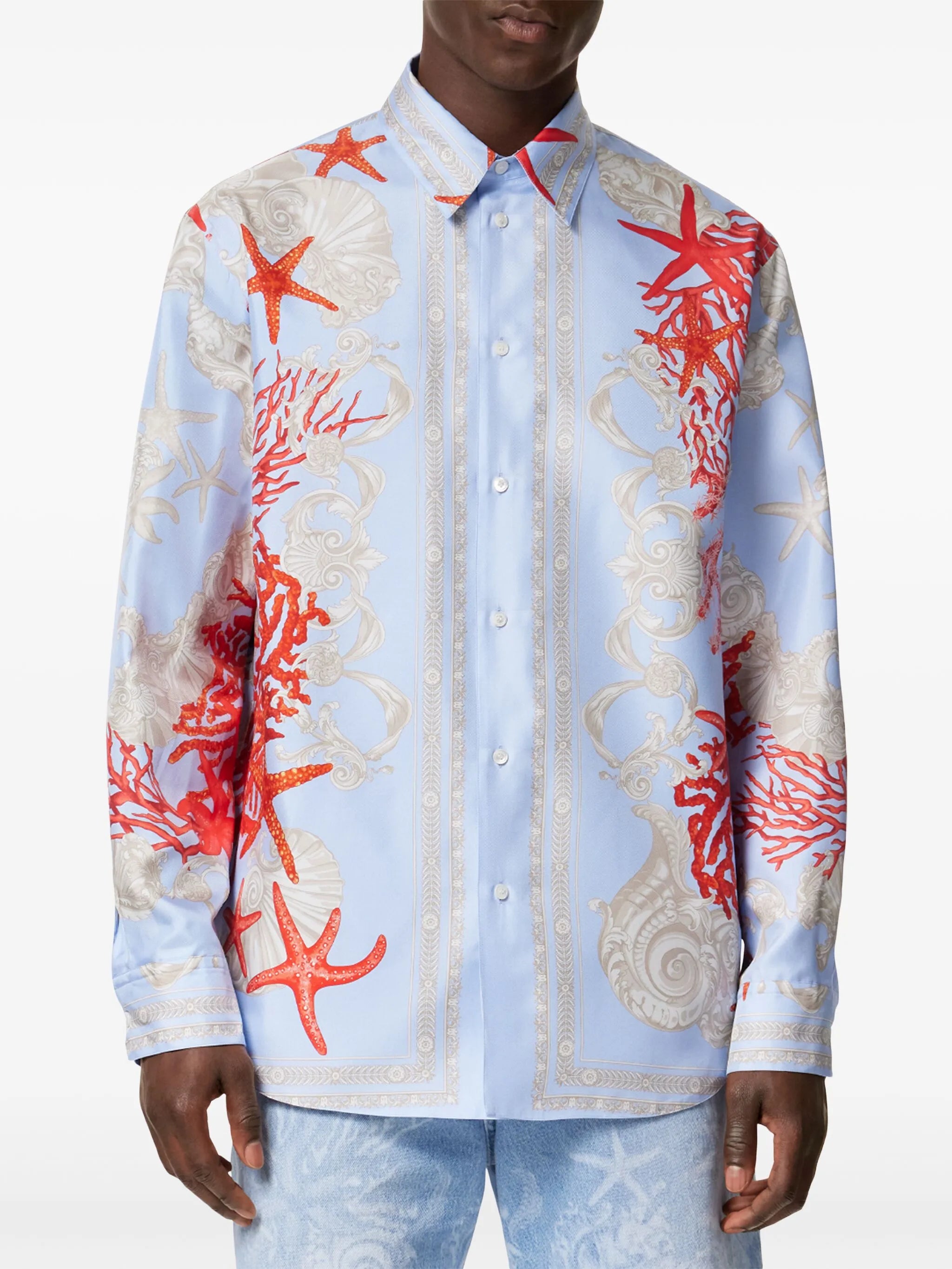 Reversible Barocco Sea Shirt