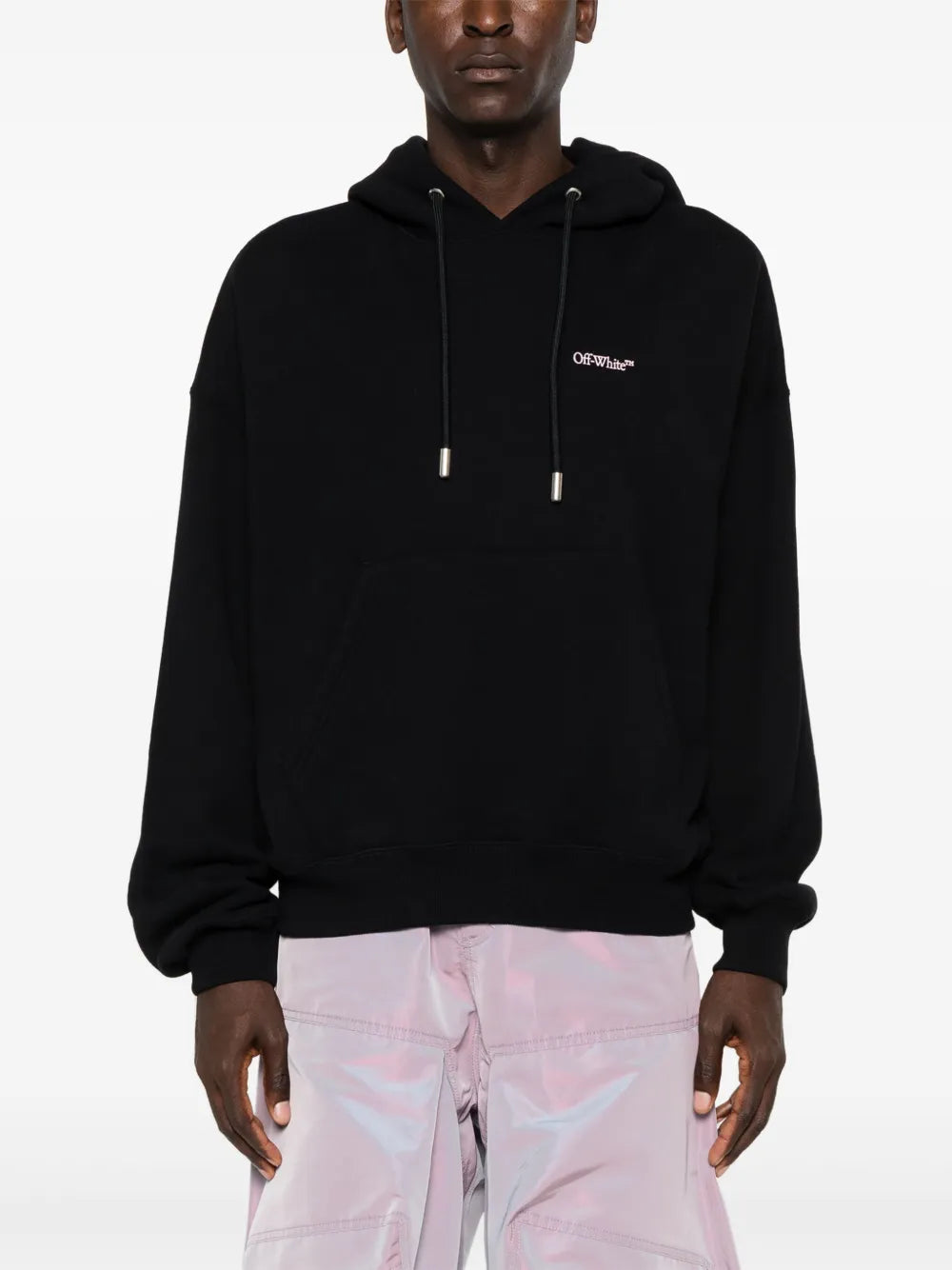 Hoodie mit Logo-Stickerei