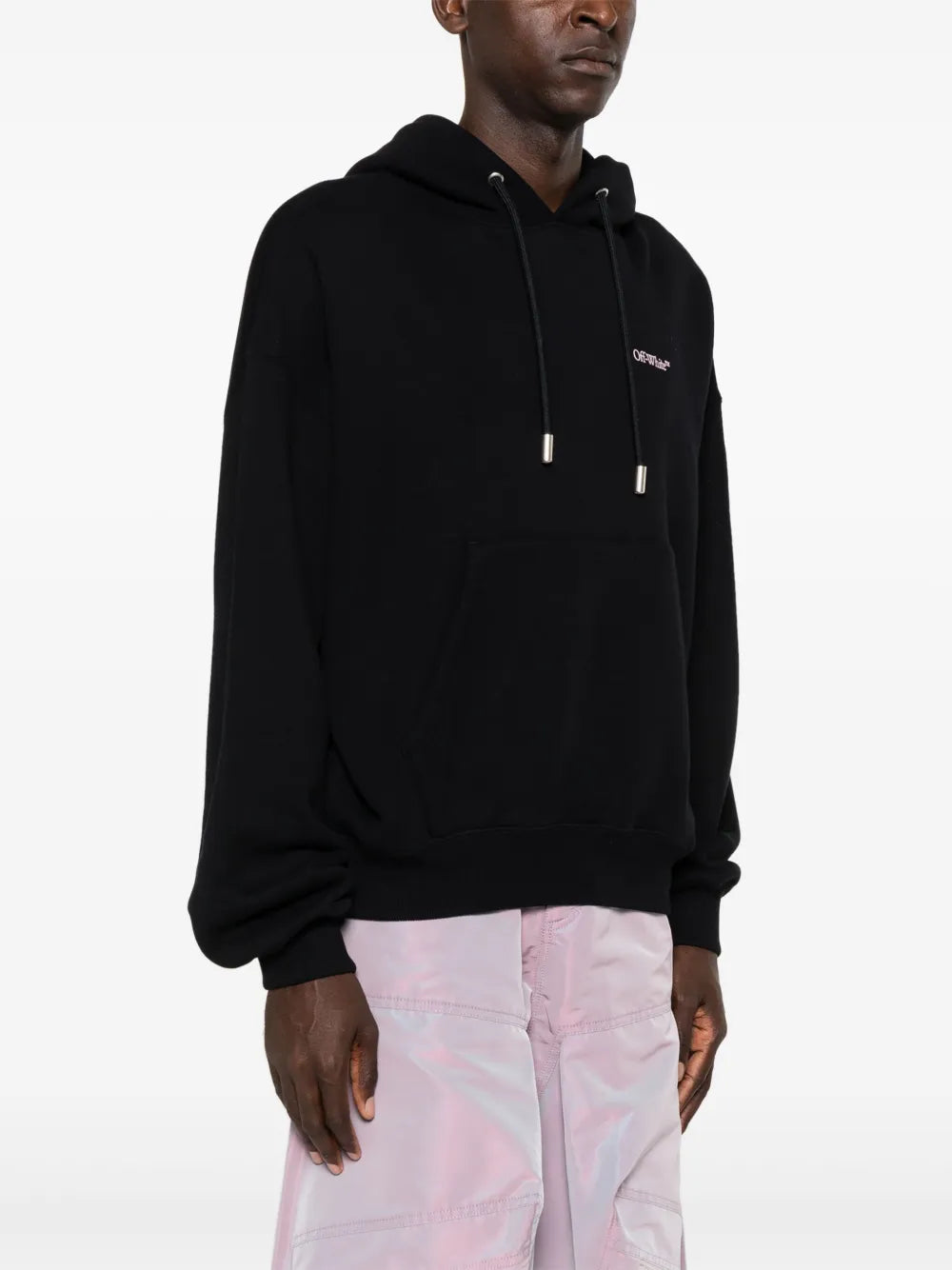 Hoodie mit Logo-Stickerei