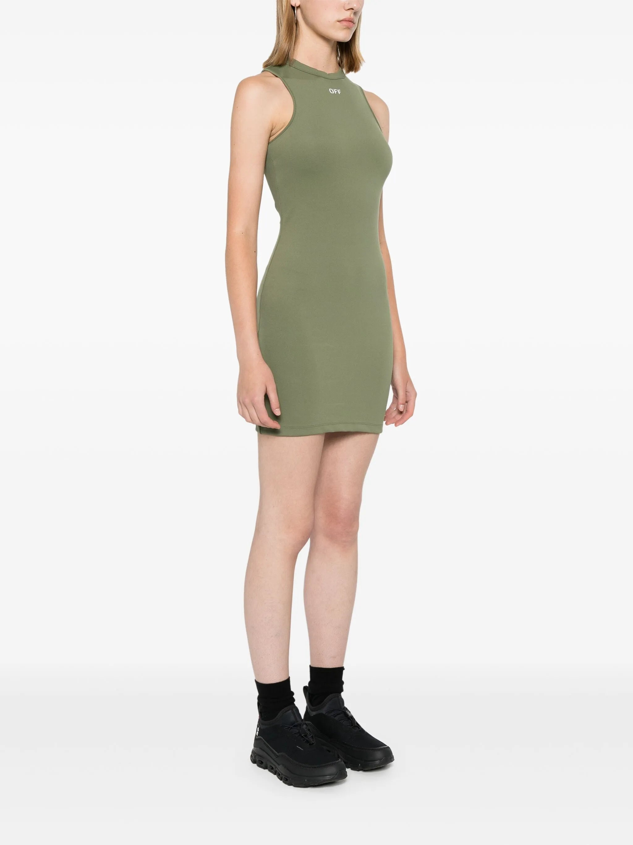 Minikleid mit Logo-Print