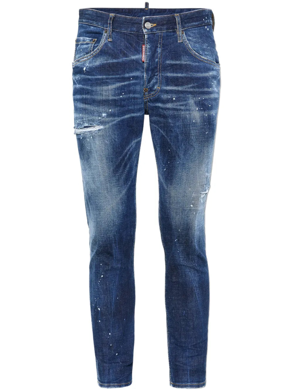 Skinny-Jeans im Distressed-Look