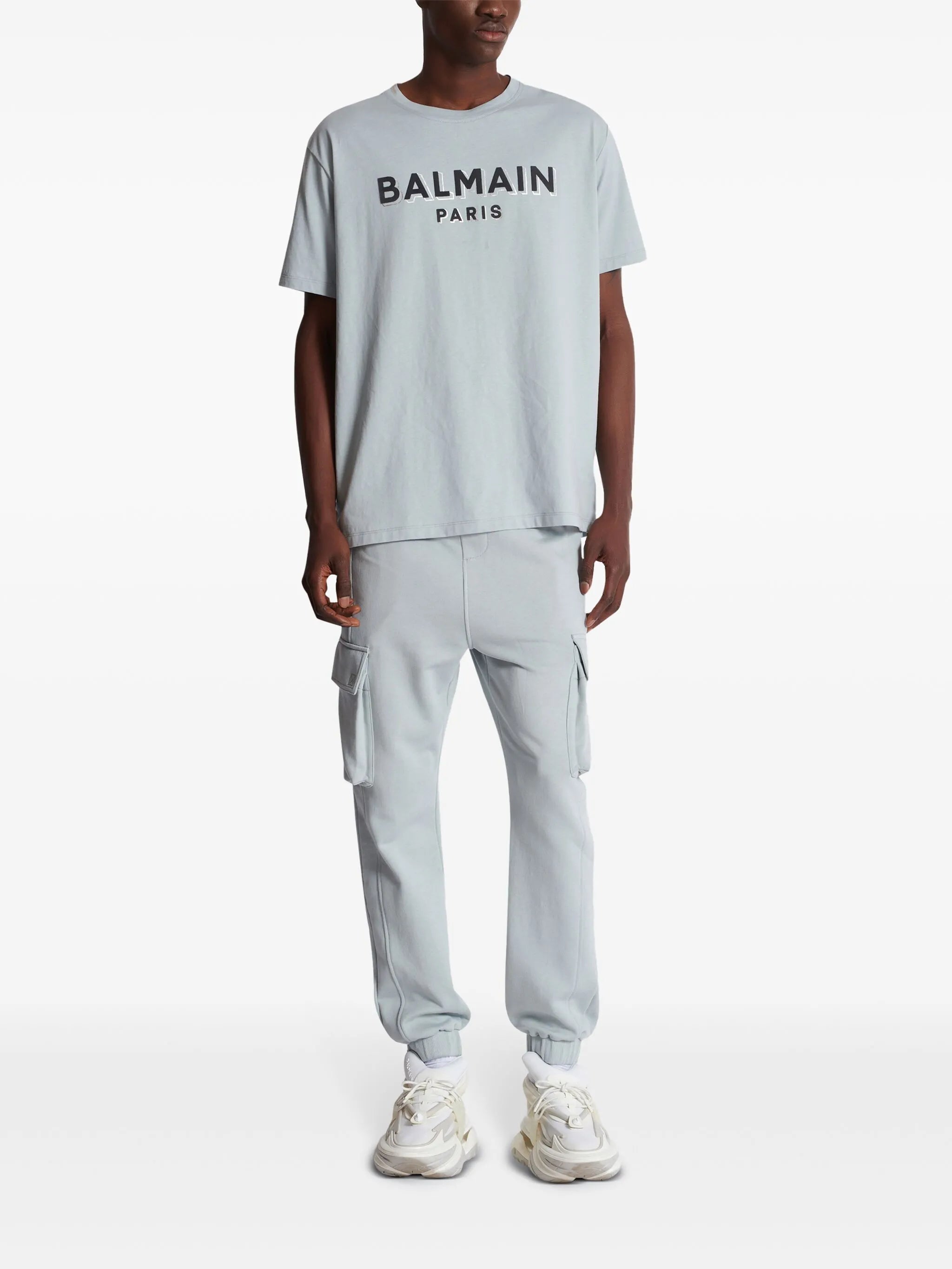 jogging pants with patch pockets