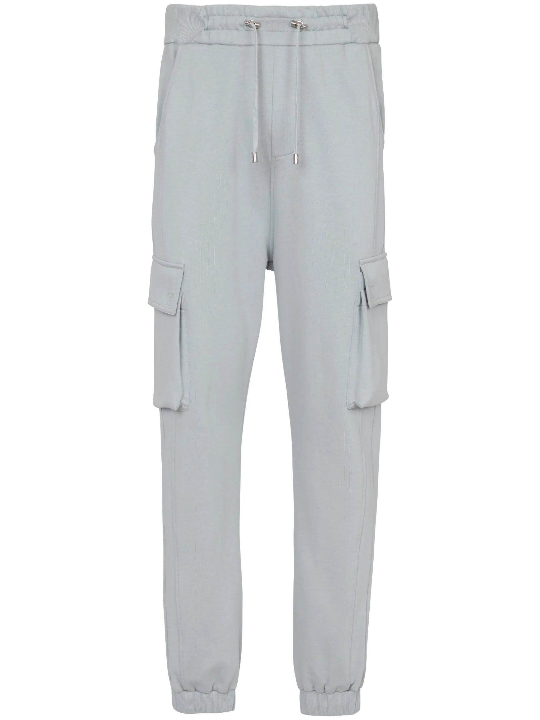 jogging pants with patch pockets
