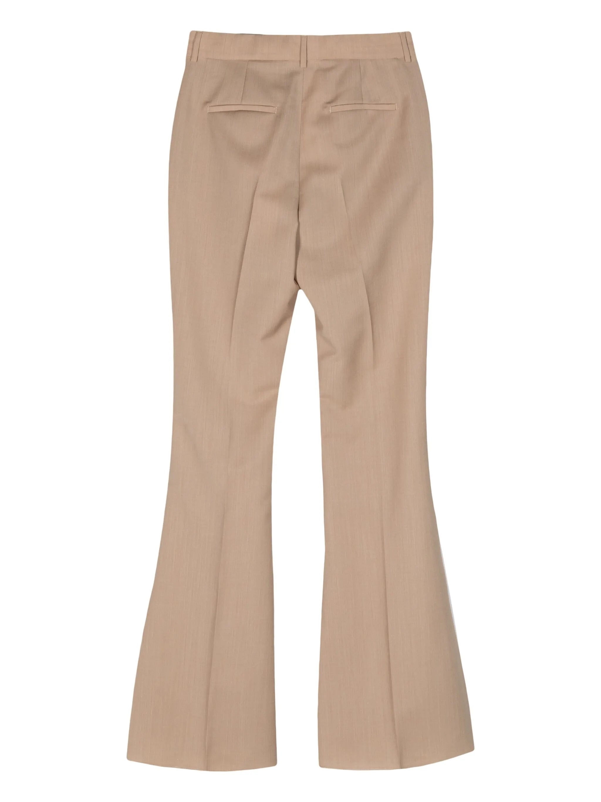 Ausgestellte High-Waist-Hose