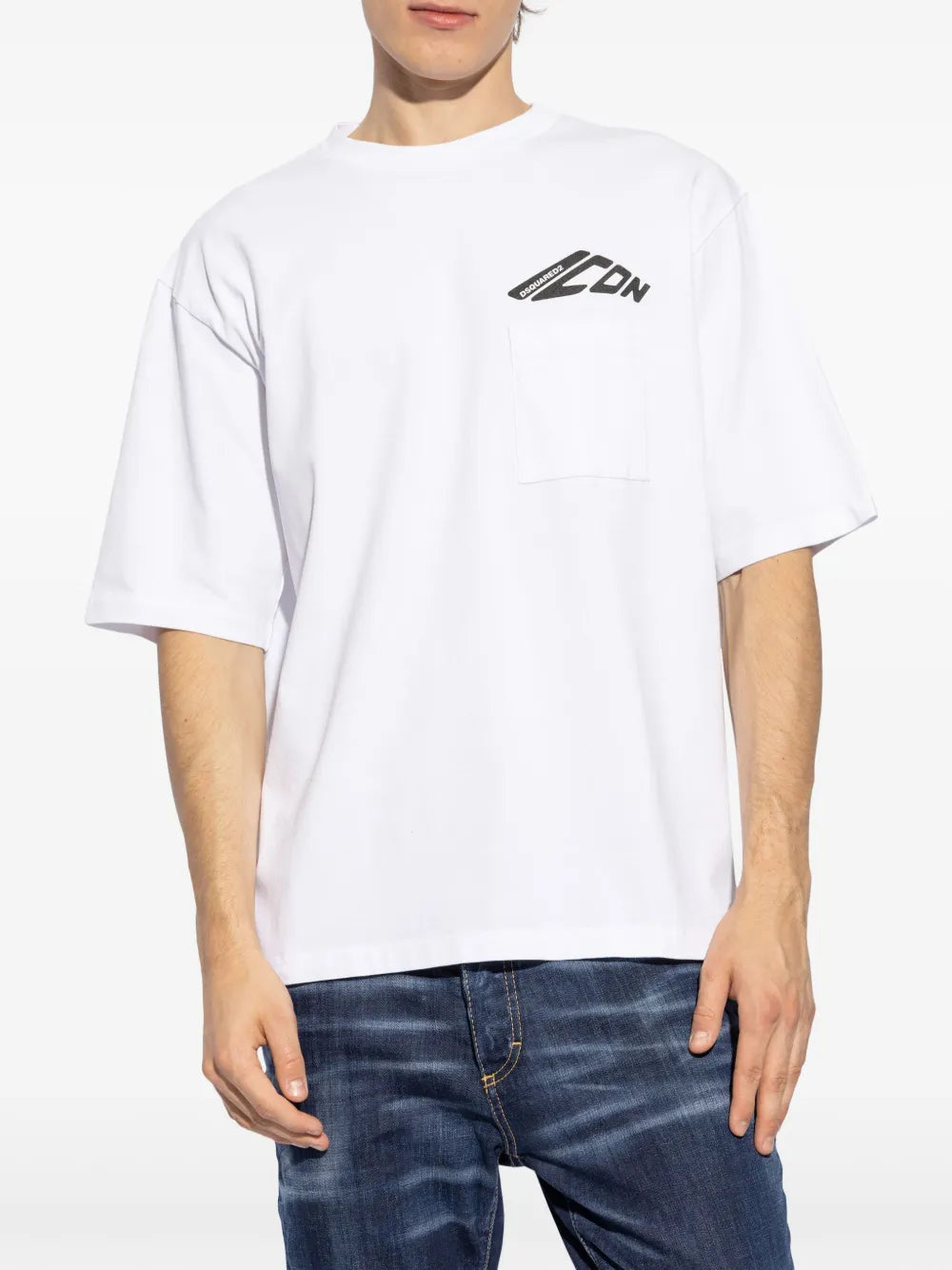 Icon T-Shirt mit rundem Ausschnitt