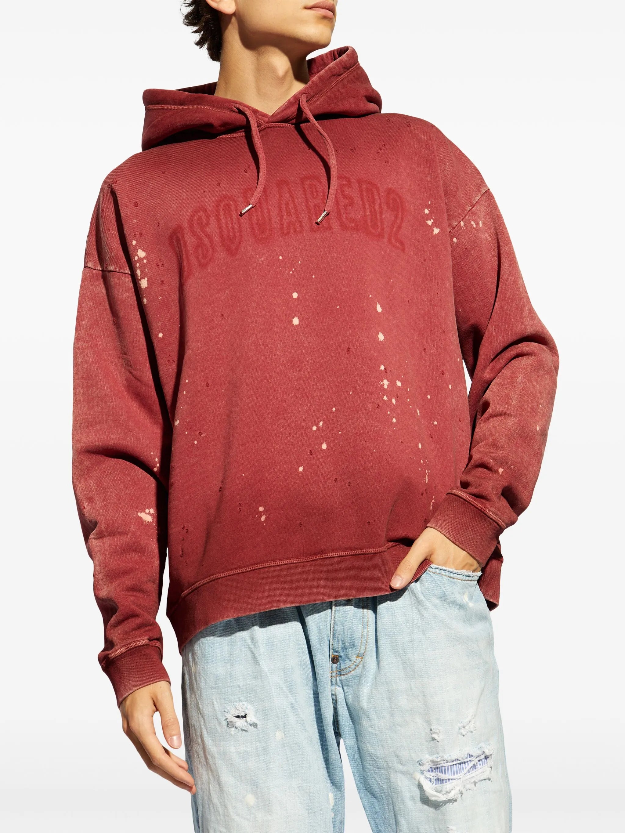 Hoodie mit Logo-Print