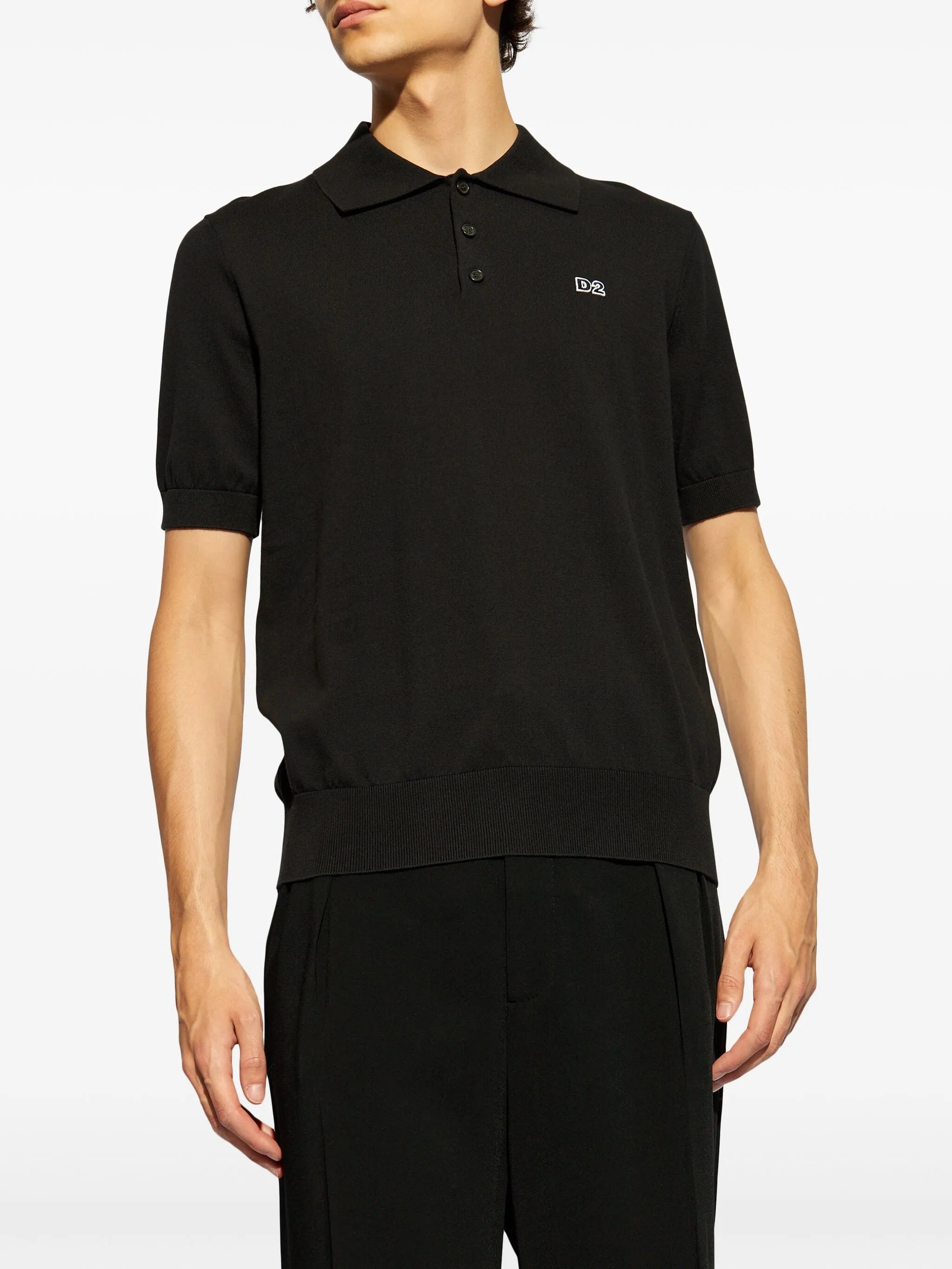Poloshirt mit Logo-Patch