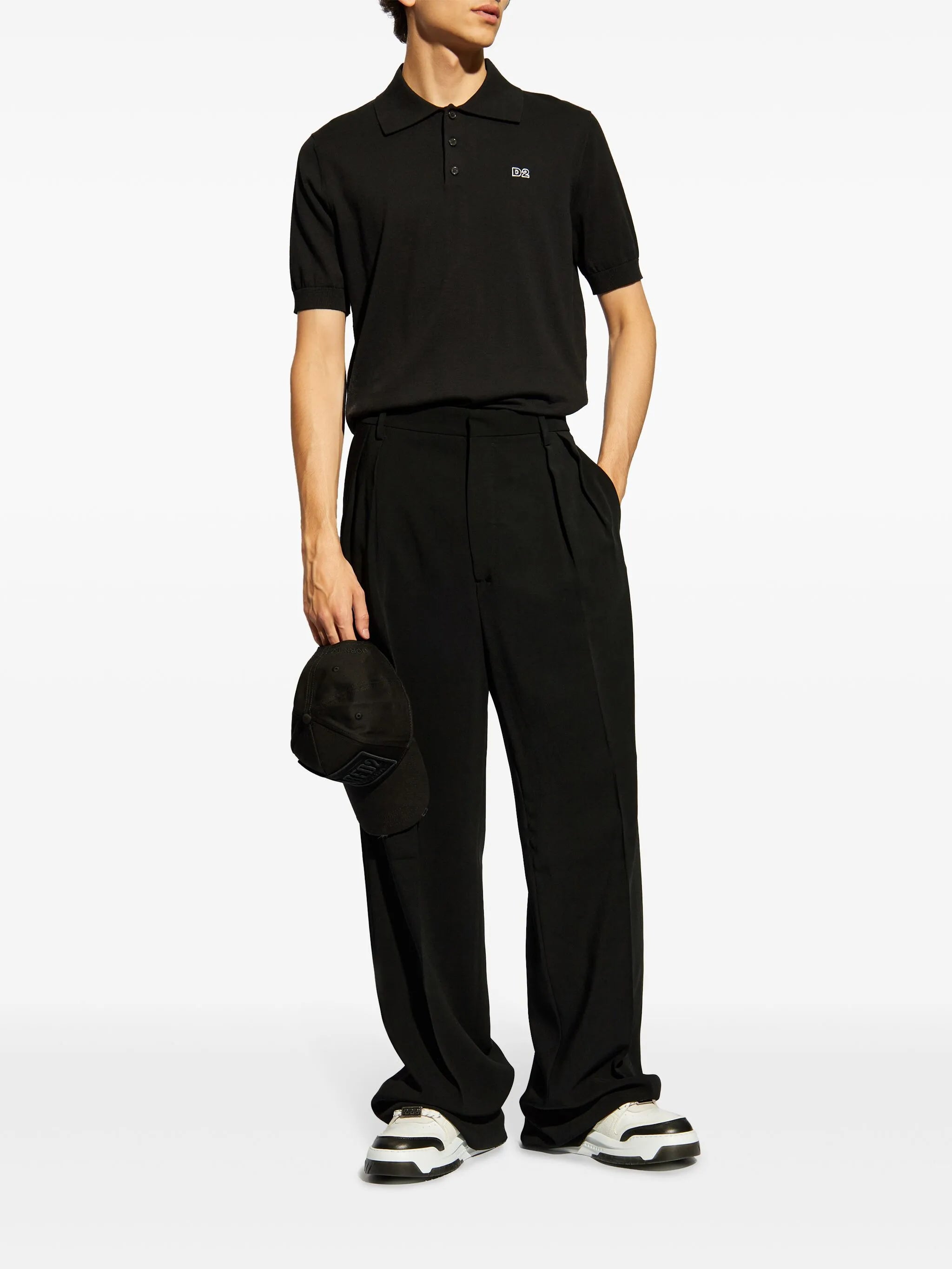 Poloshirt mit Logo-Patch