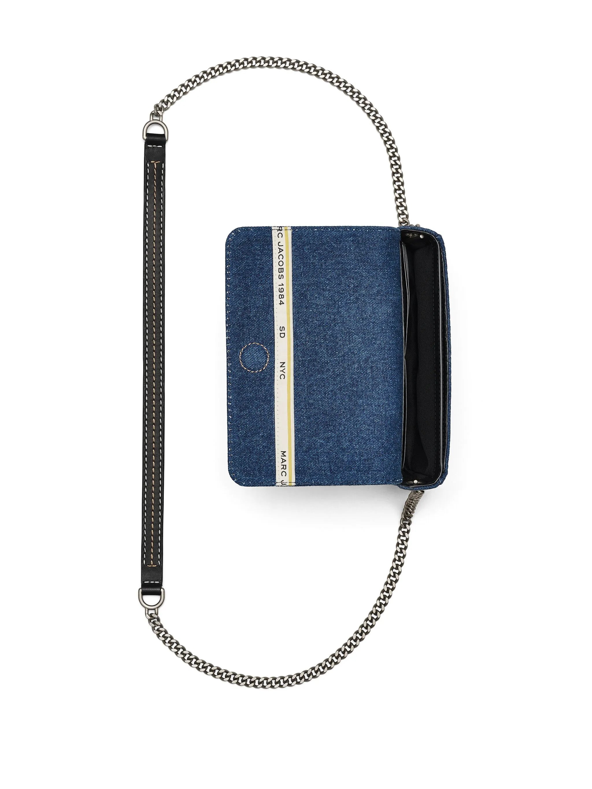 The Denim Mini Chain Tasche