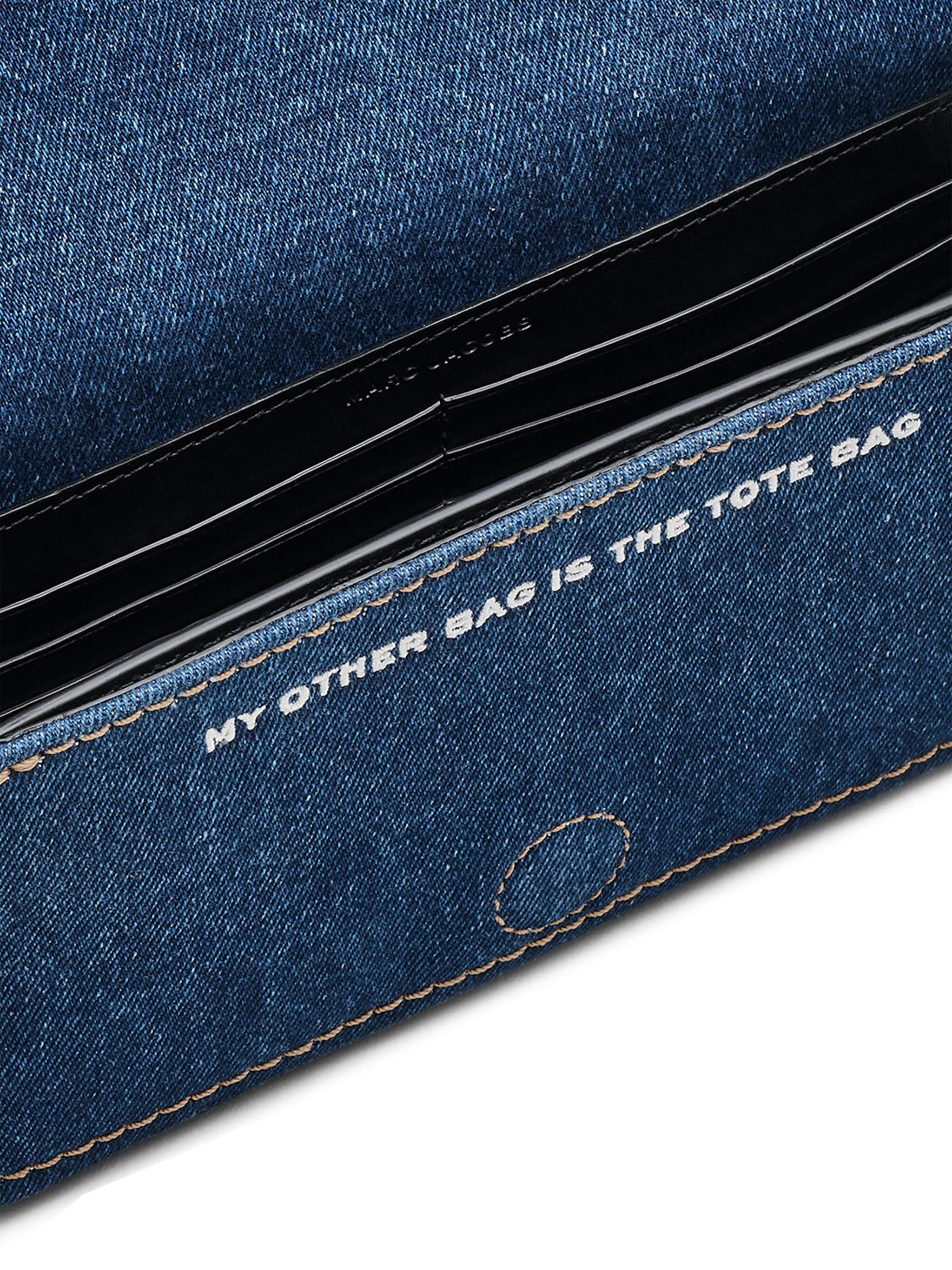 The Denim Mini Chain Tasche