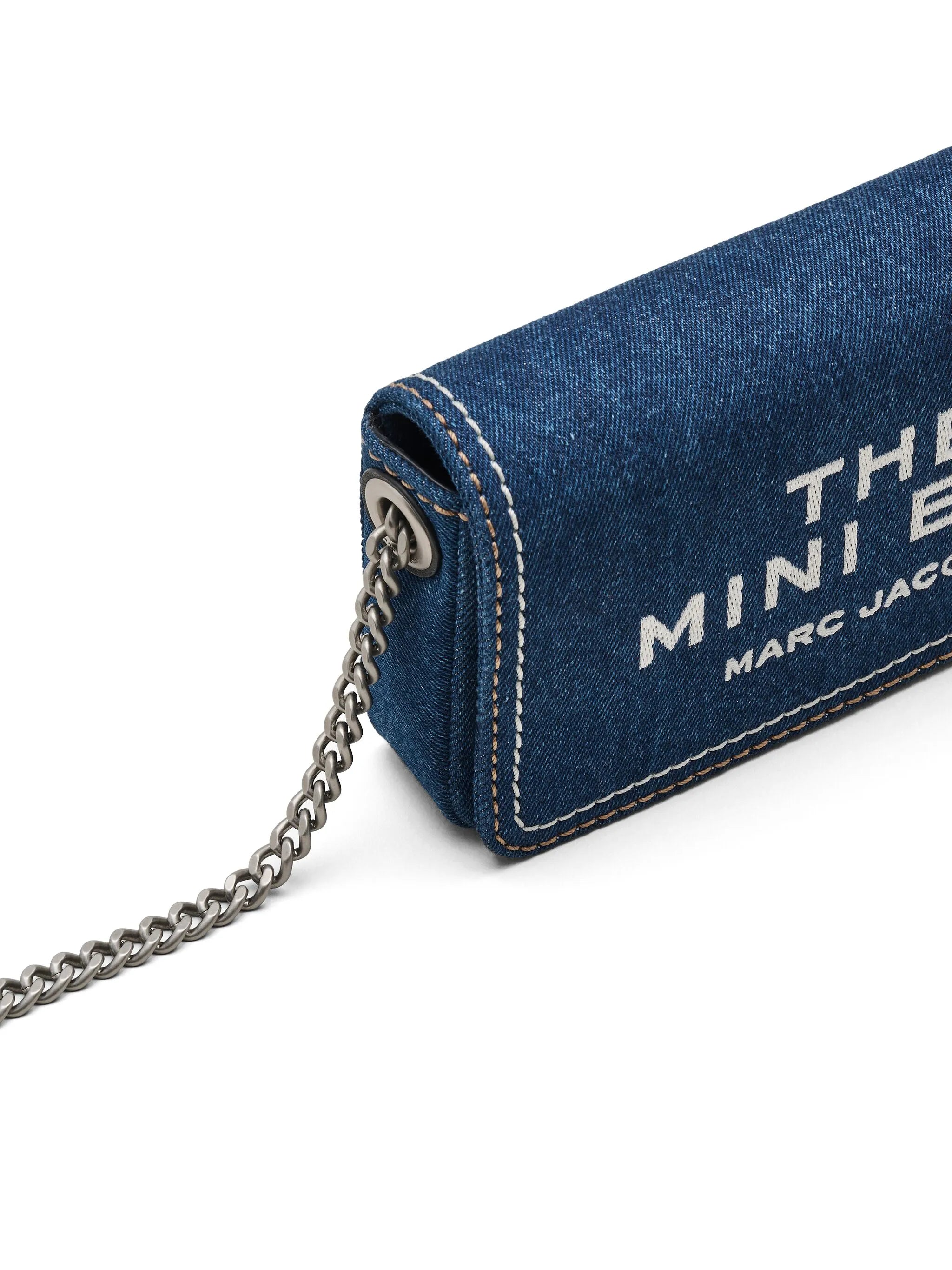 The Denim Mini Chain Tasche