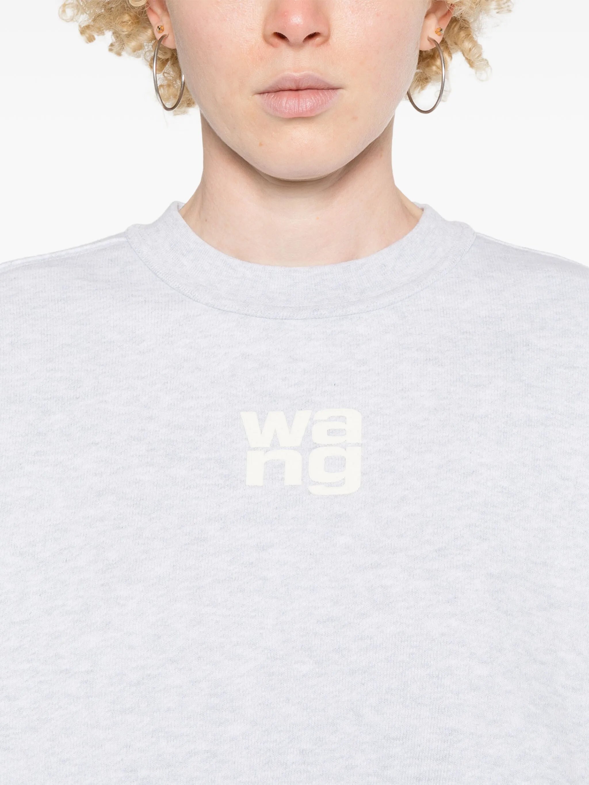 Sweatshirt mit Logo-Prägung