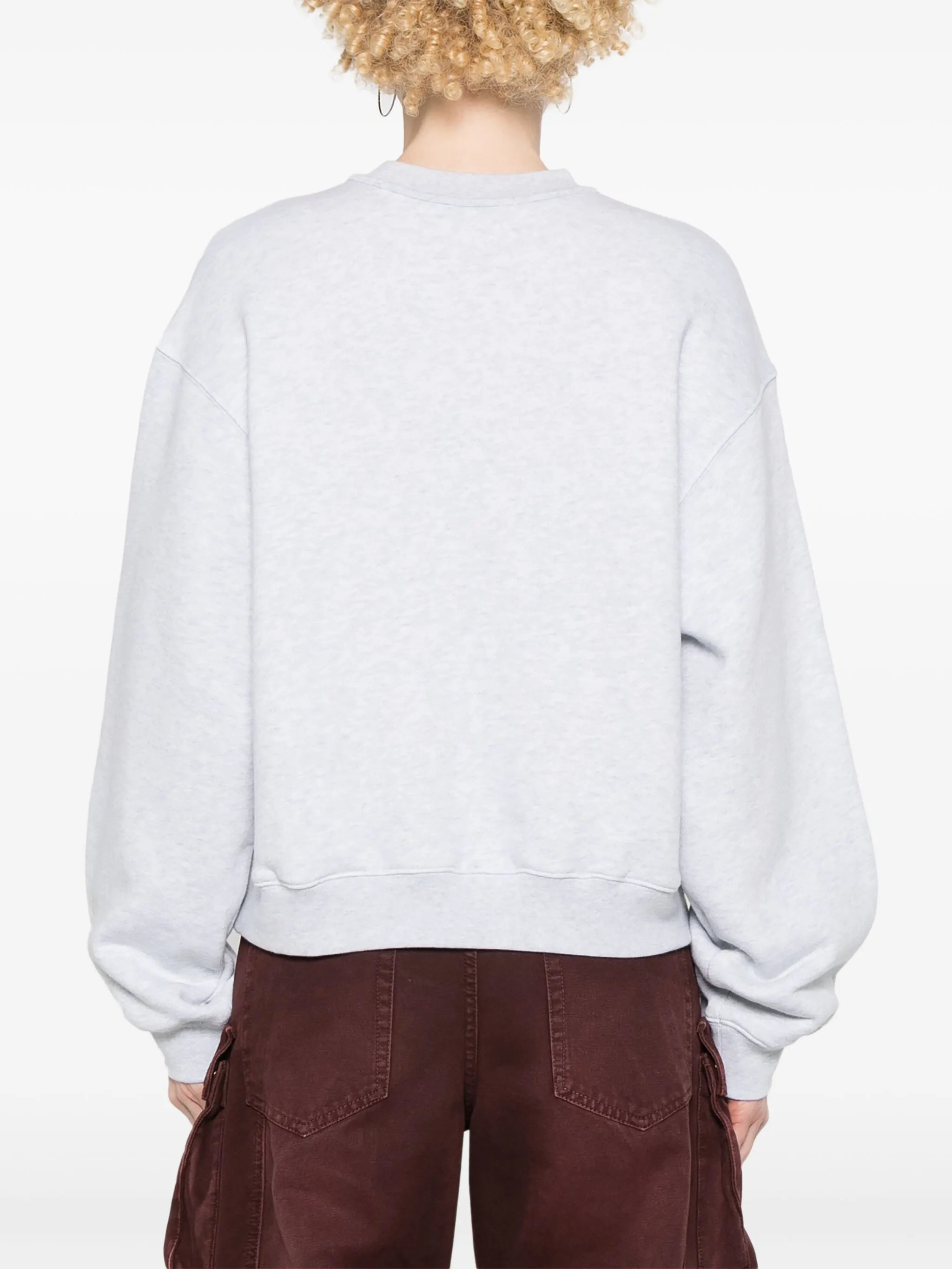 Sweatshirt mit Logo-Prägung