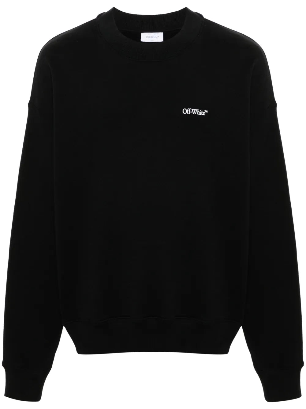 Sweatshirt with raised logo