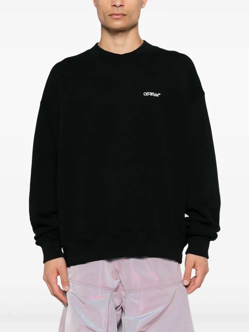 Sweatshirt mit vorstehendem Logo