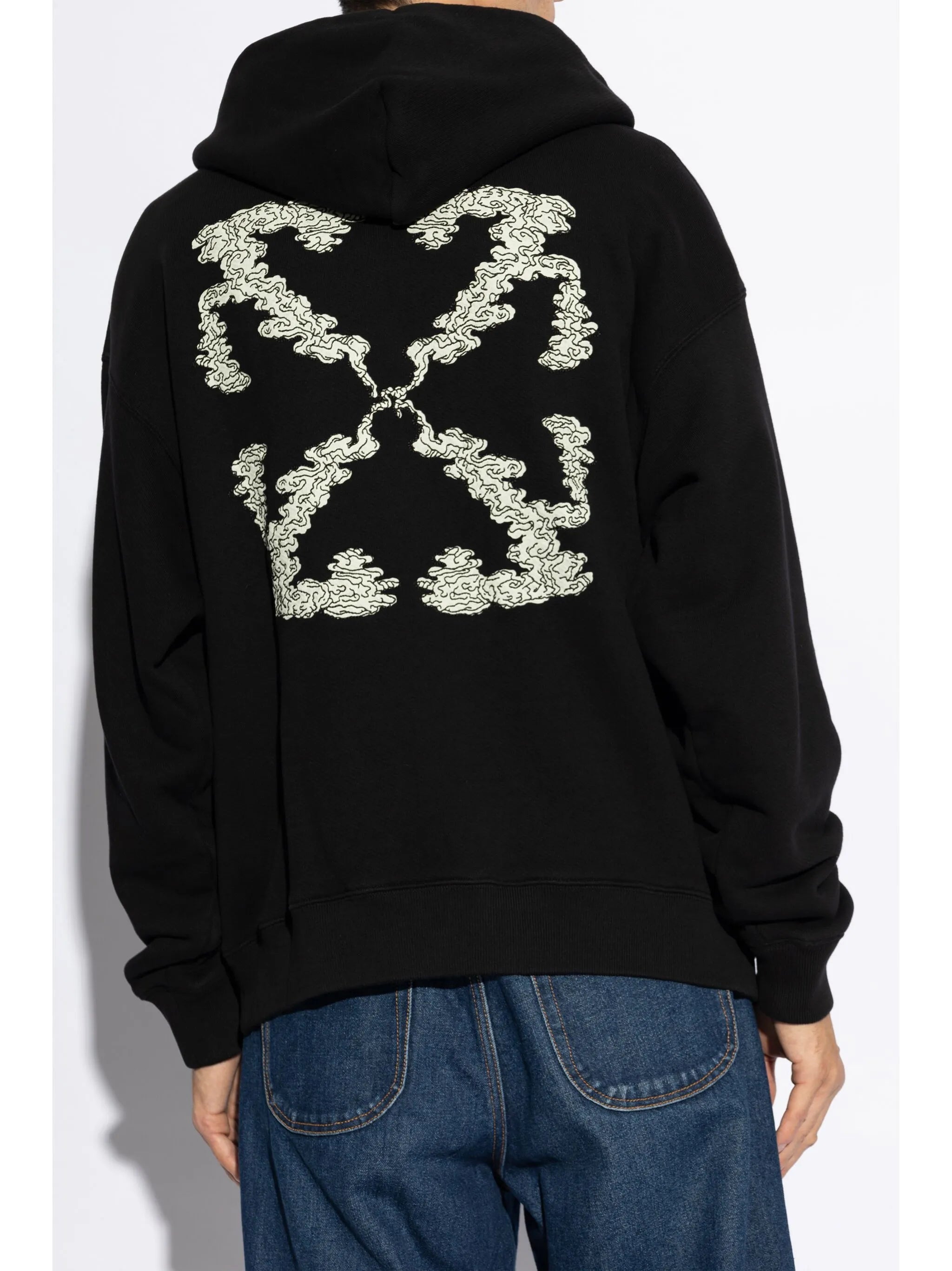 Hoodie mit Logo-Print