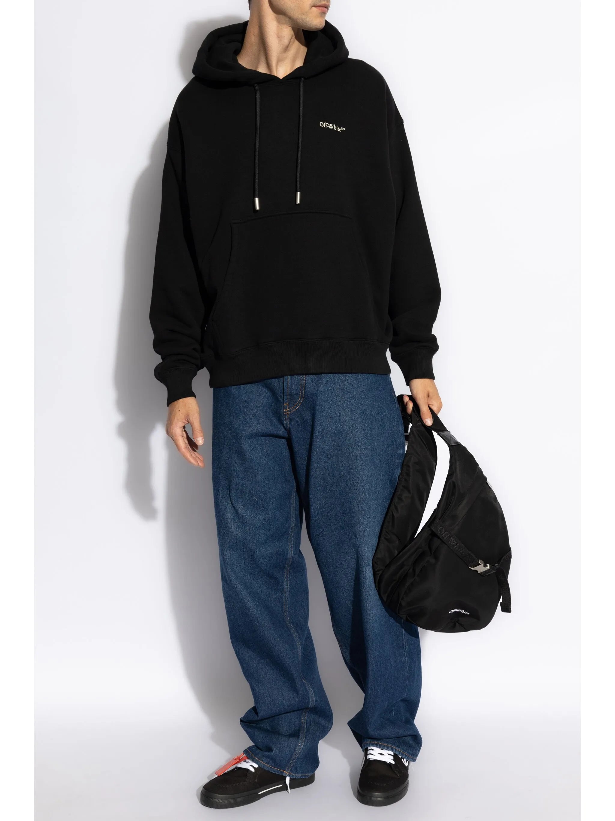 Hoodie mit Logo-Print