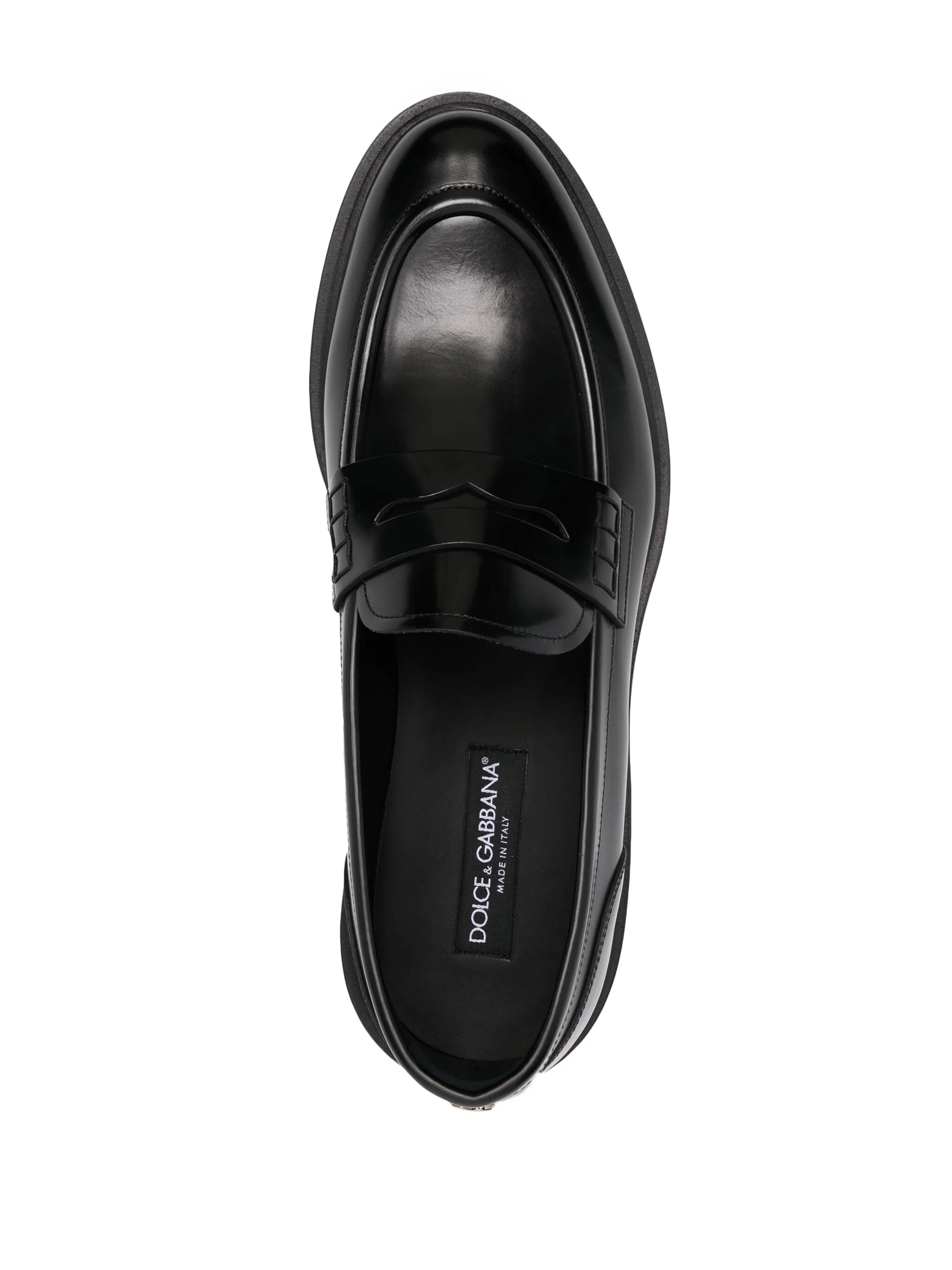 Loafer aus gebürstetem Leder