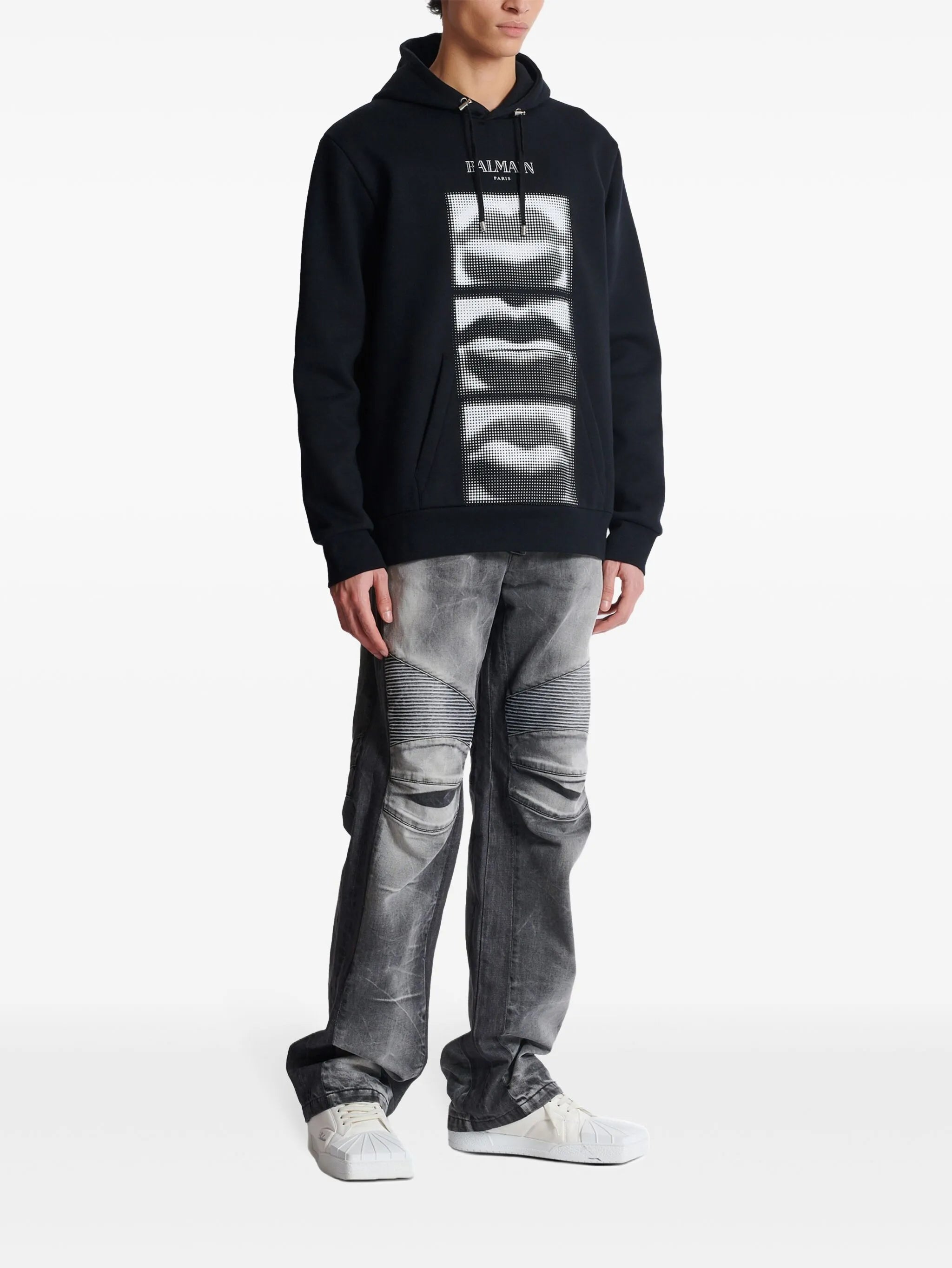 Hoodie with Lip Print