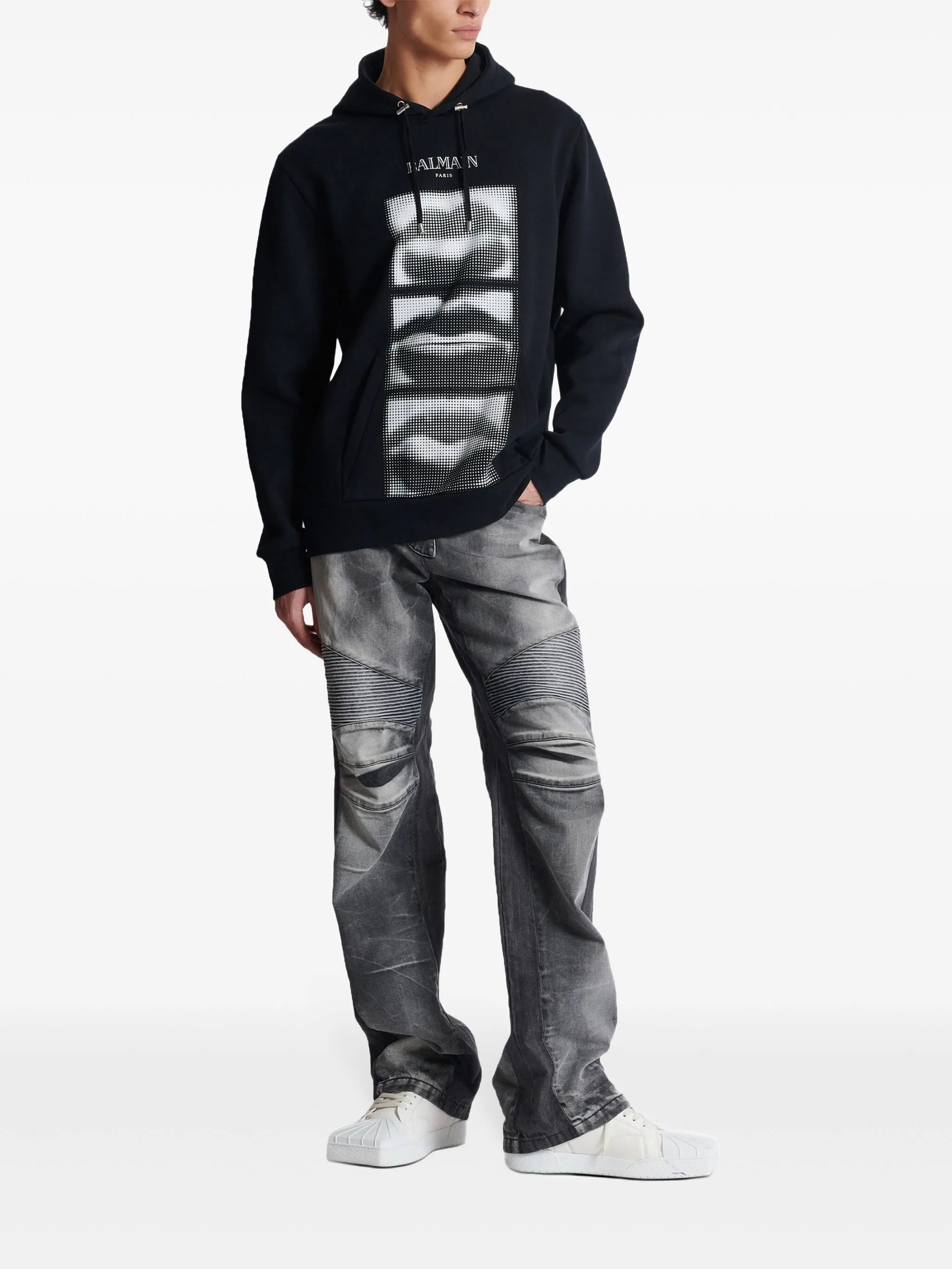 Hoodie with Lip Print