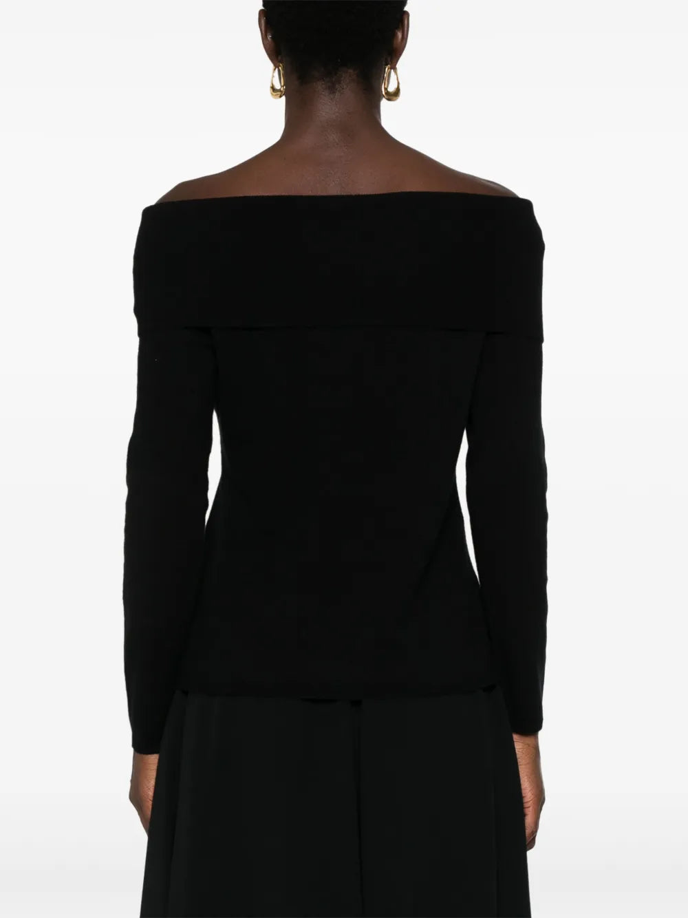 Off-the-shoulder sweater
