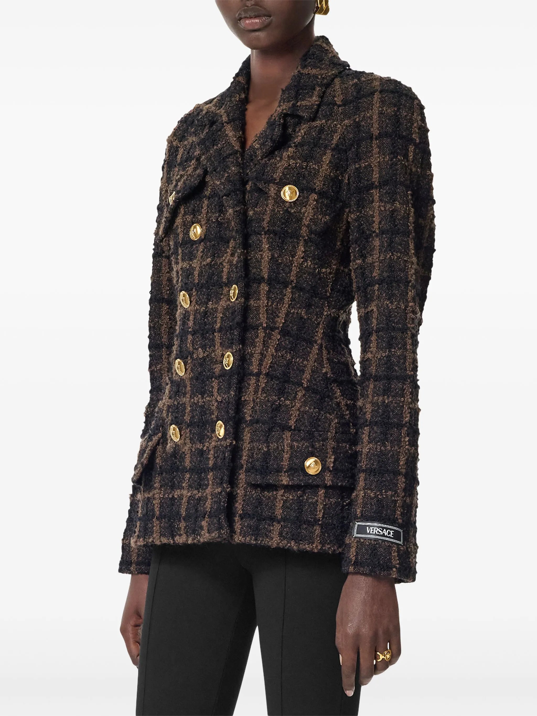 Klassischer Tweed-Blazer
