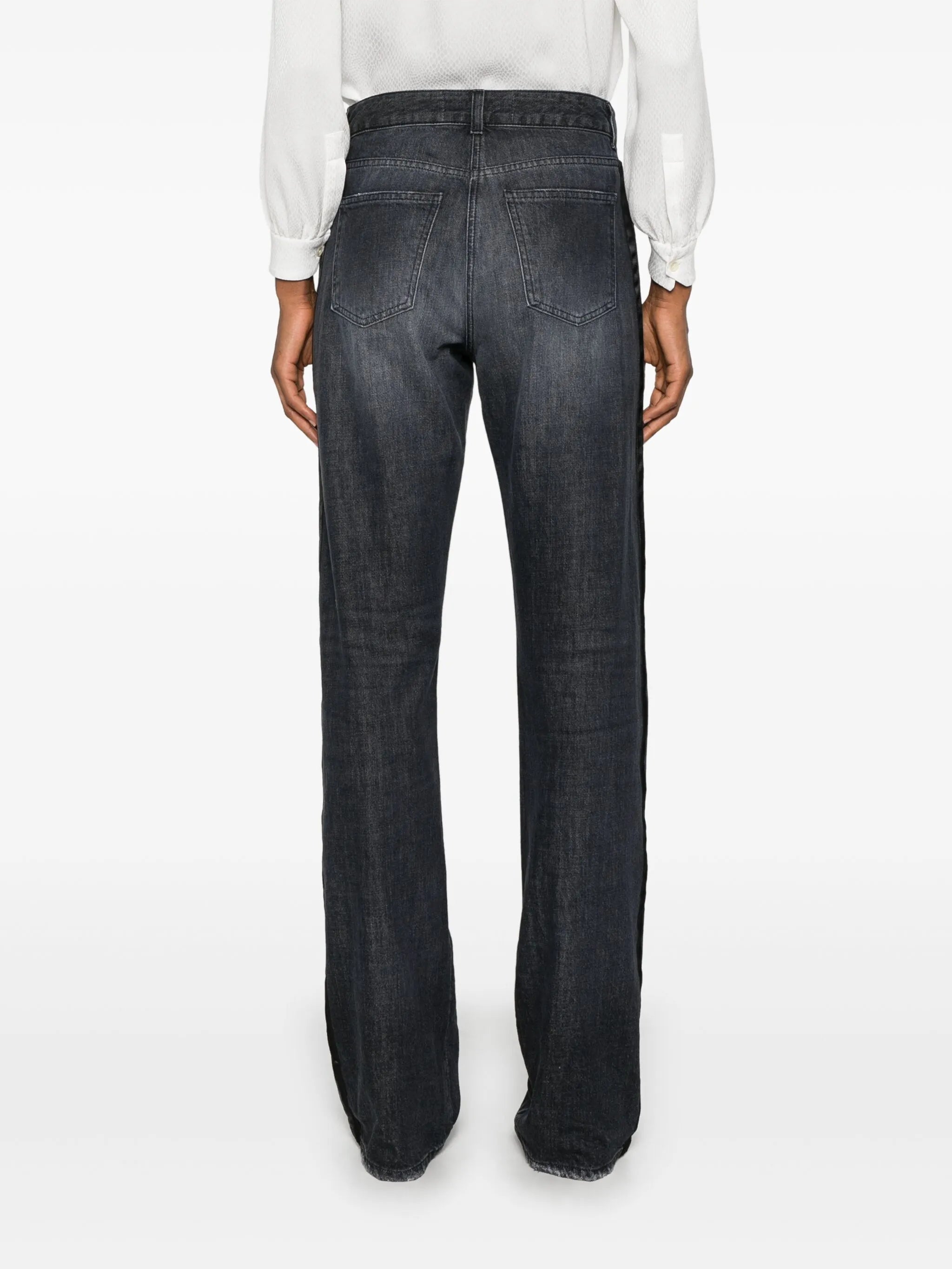 Jeans mit weitem Bein