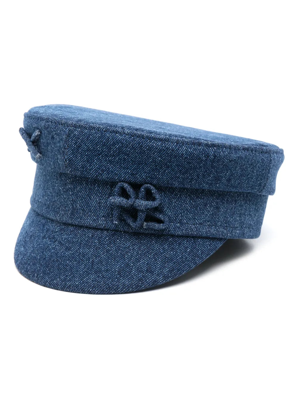 Balloon cap in denim look
