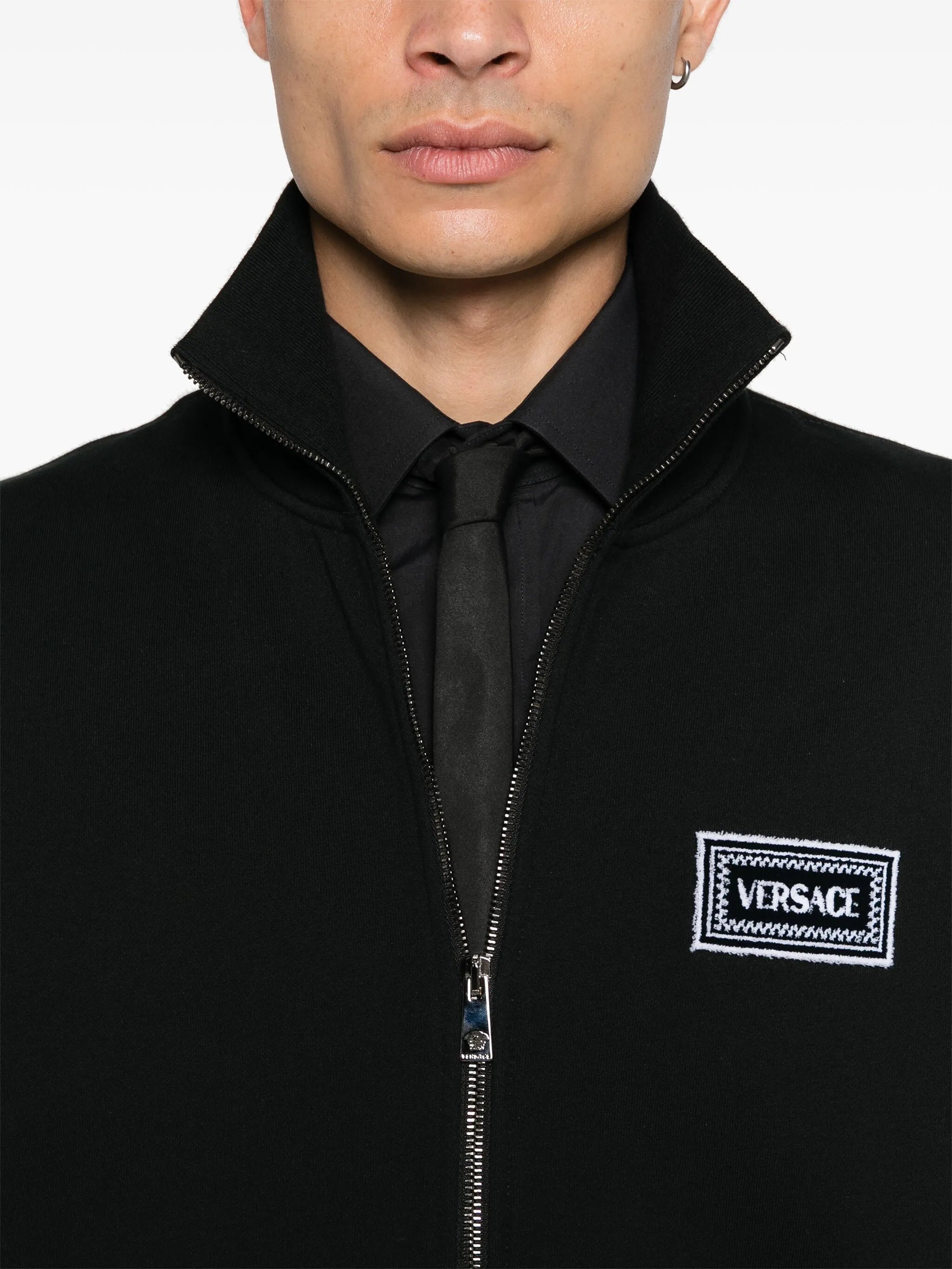 Sweatshirt mit Logo-Patch