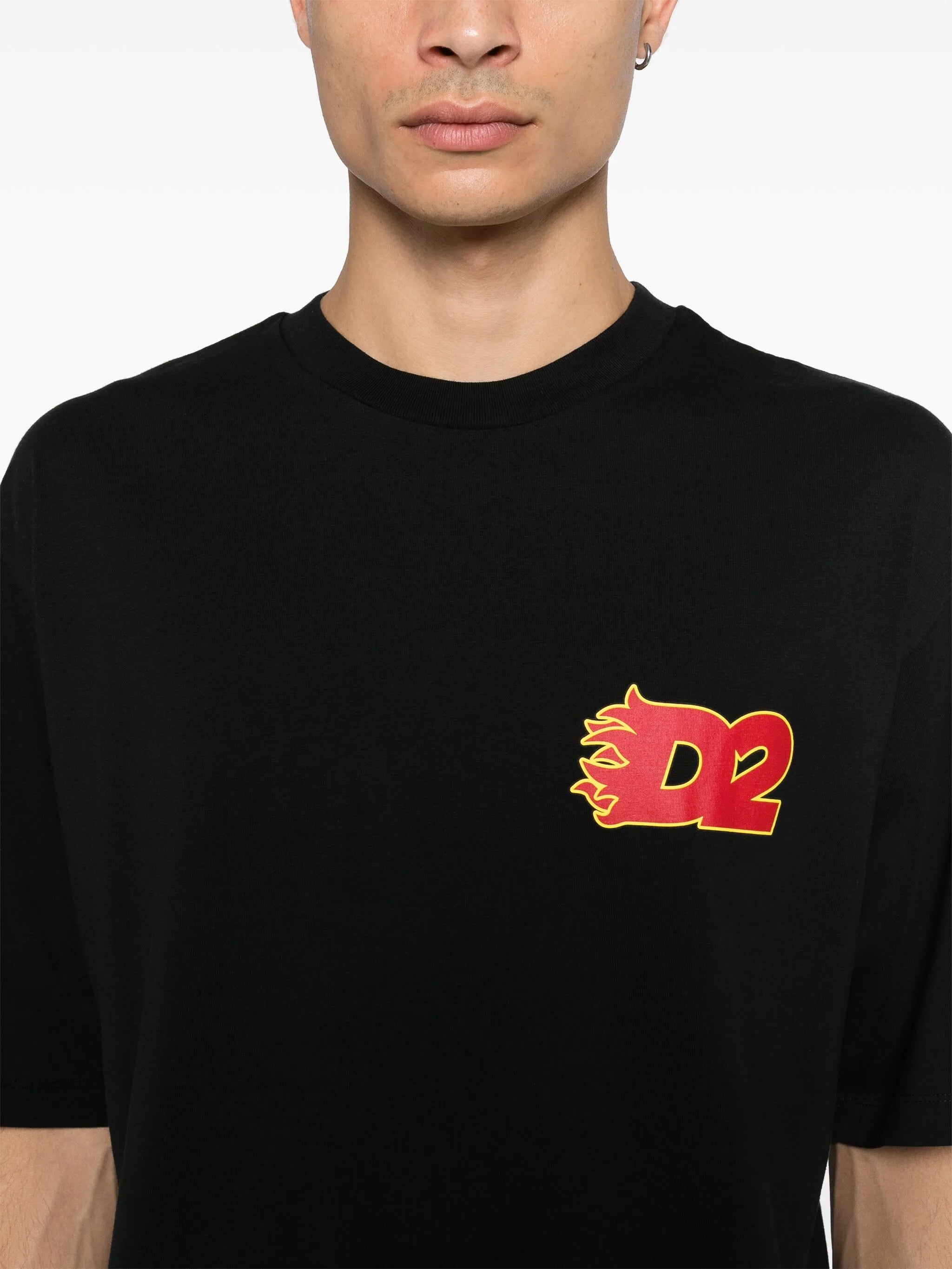T-Shirt mit Logo-Print