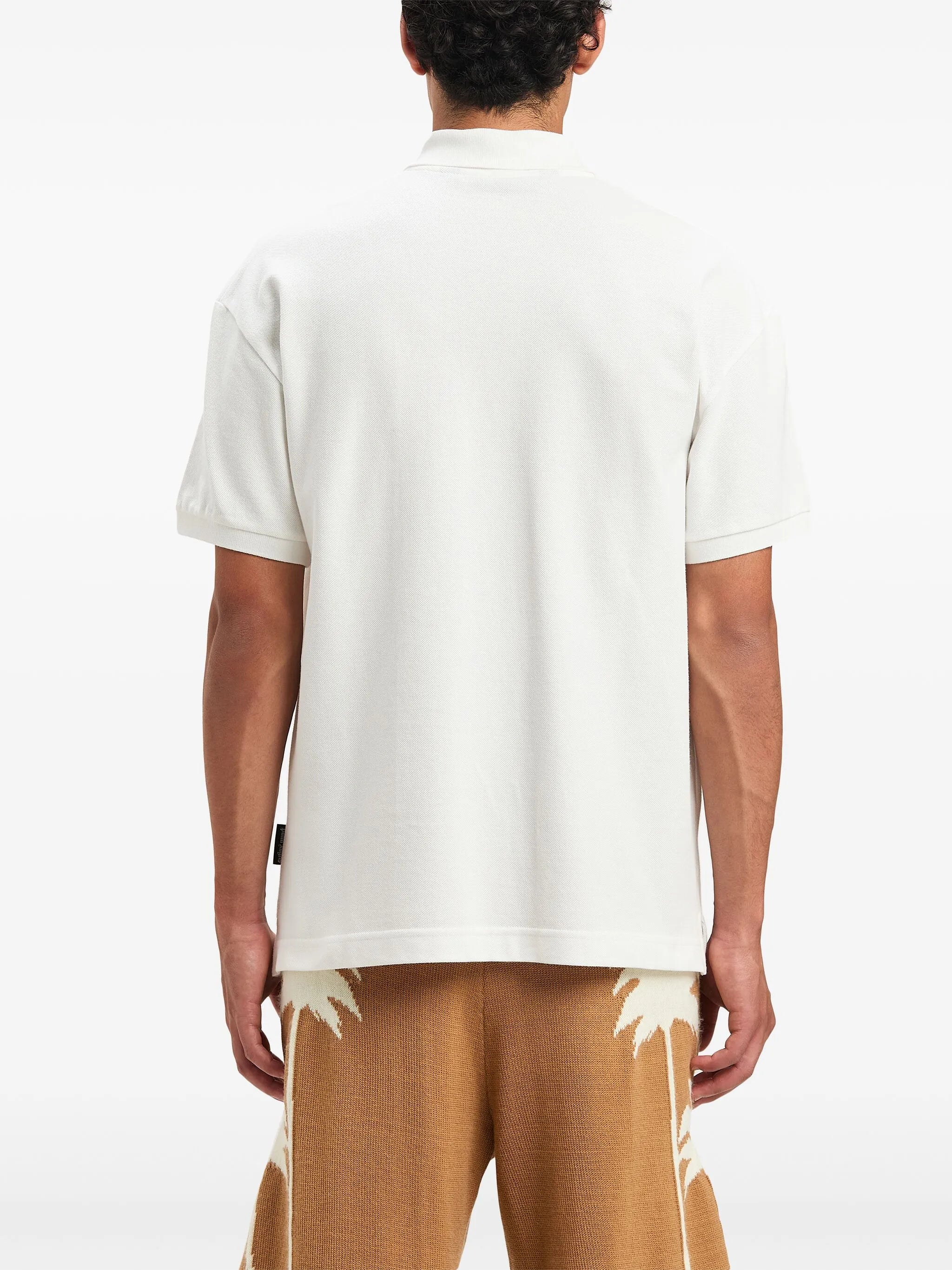 Curved logo Poloshirt